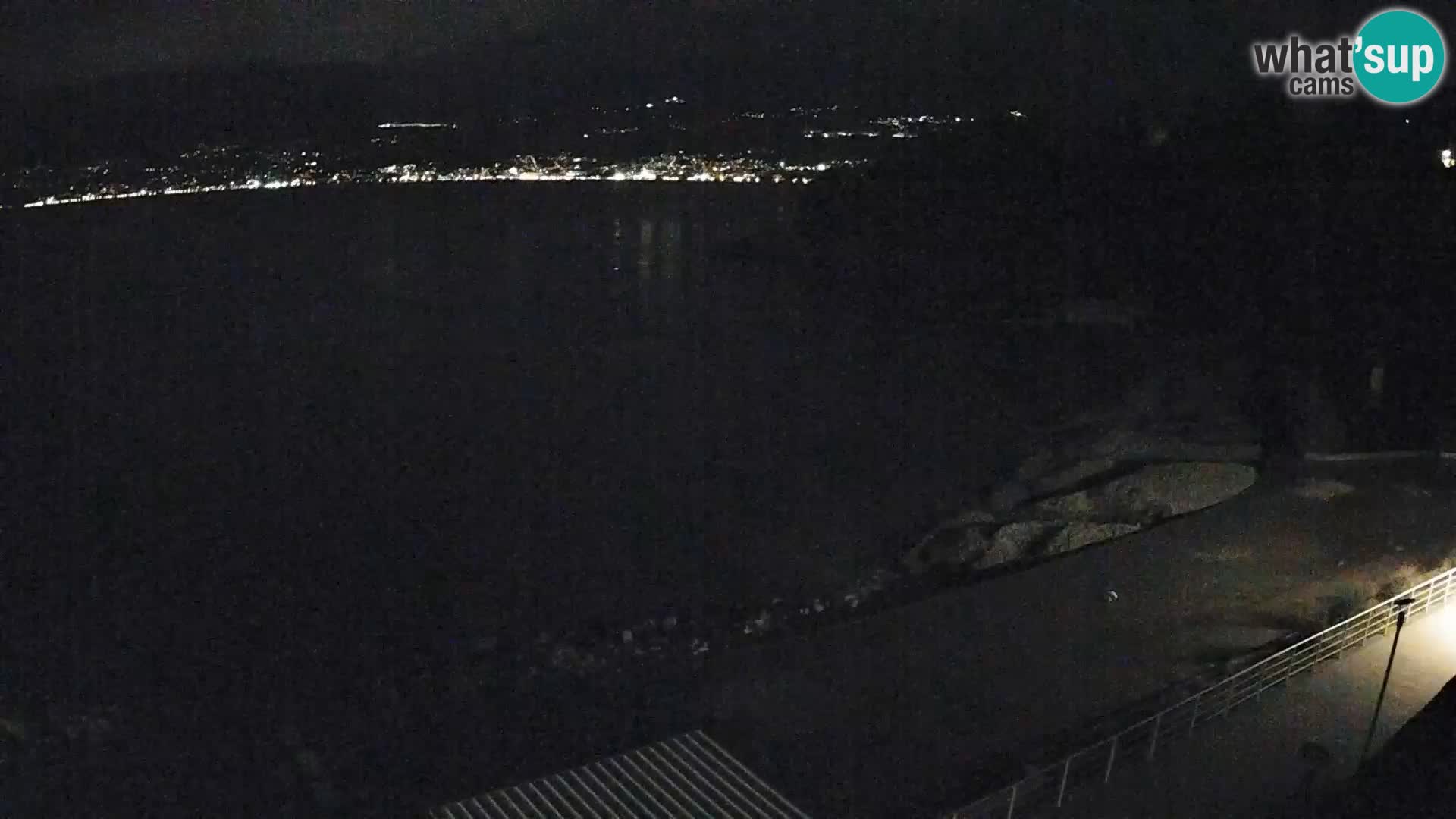 Rijeka web kamera plaža pri Bazenih Kantrida