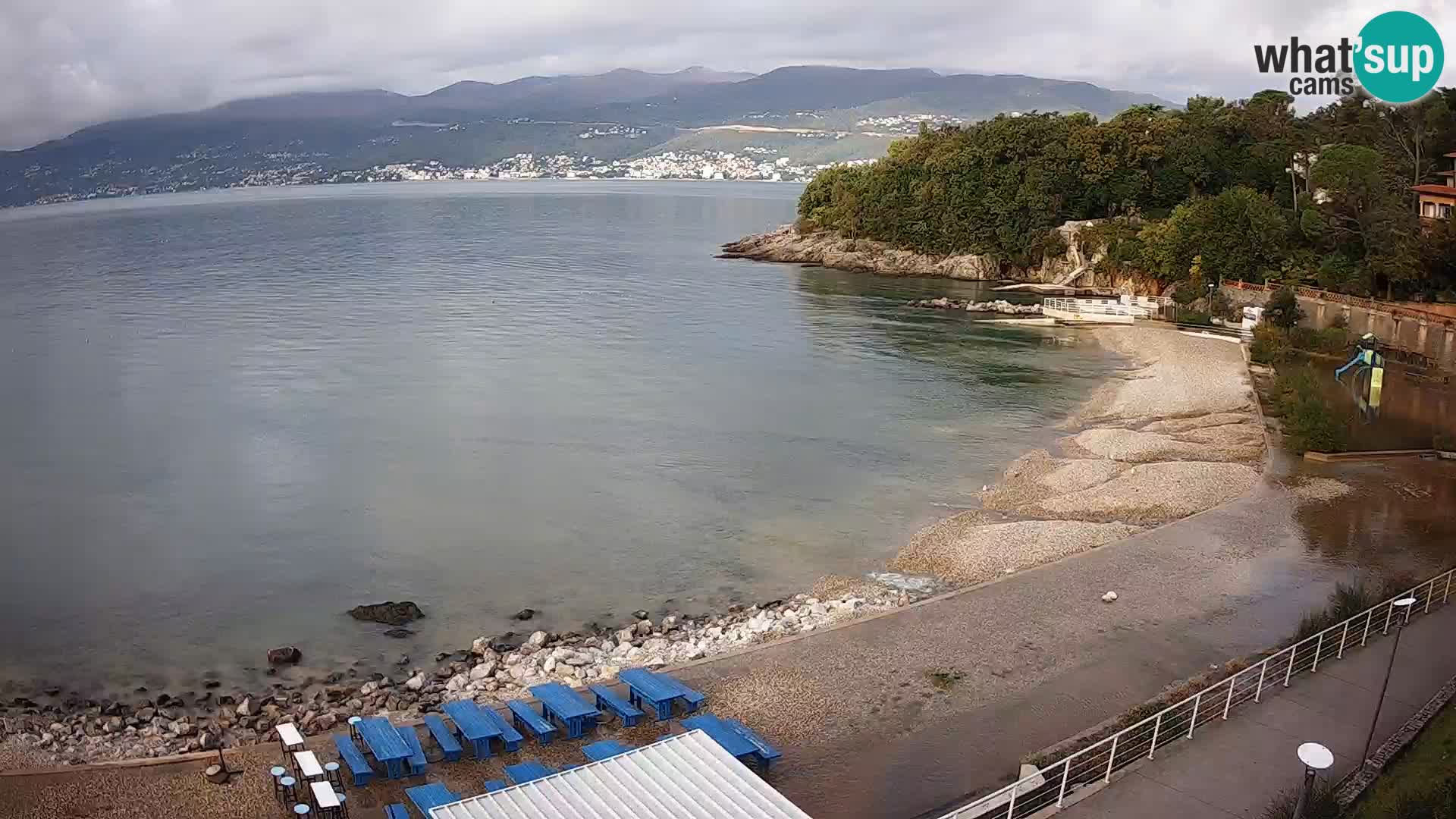 Rijeka Live webcam piscinas de playa Kantrida