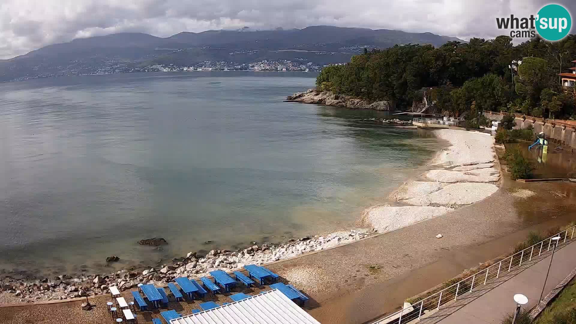 Rijeka Live webcam piscinas de playa Kantrida