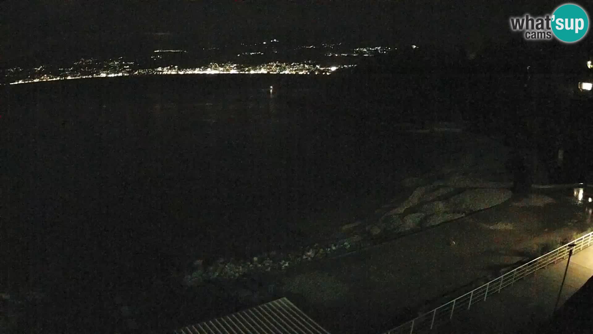 Reka Spletna kamera  plaža pri Bazenih Kantrida