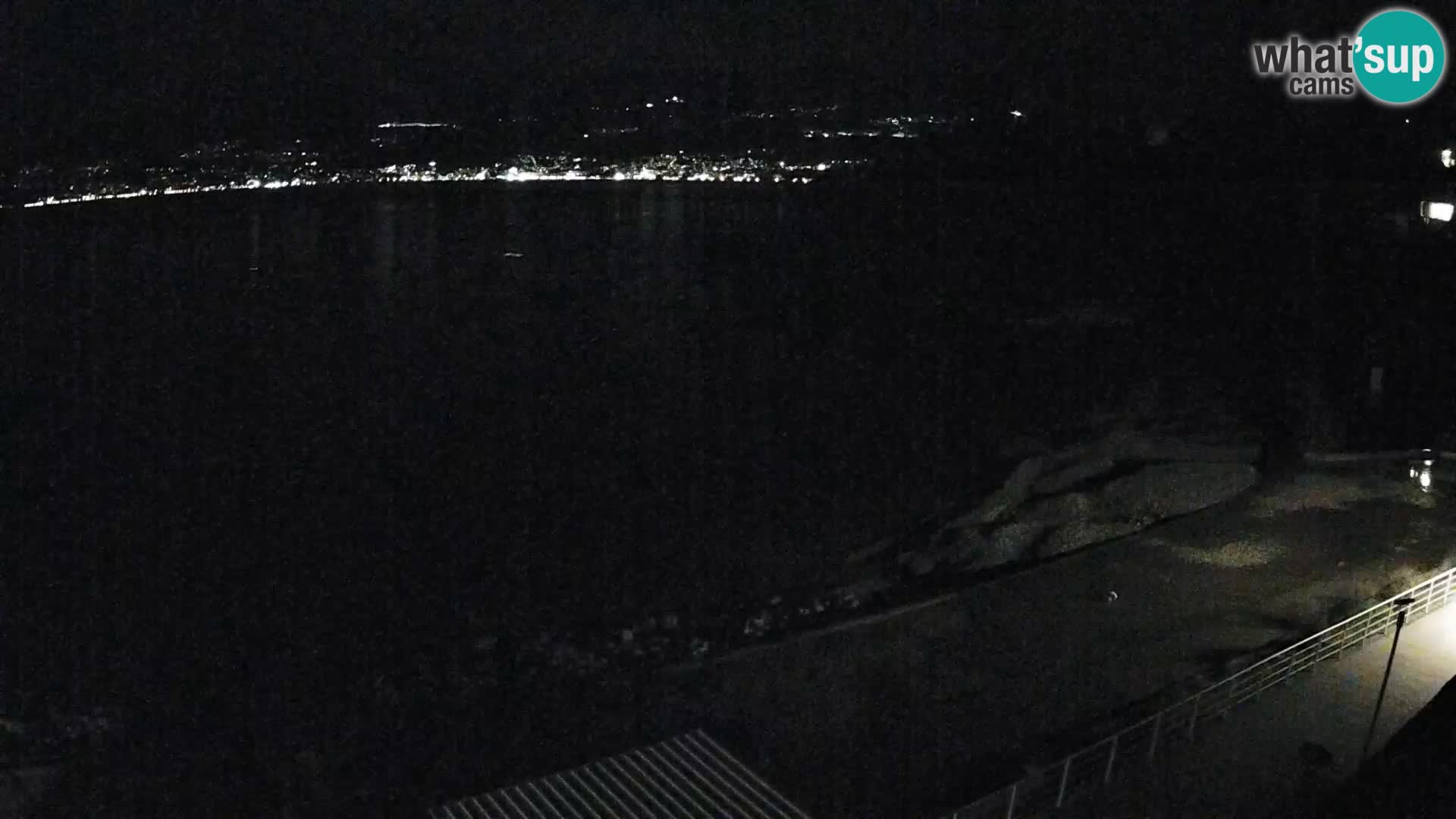 Reka Spletna kamera  plaža pri Bazenih Kantrida