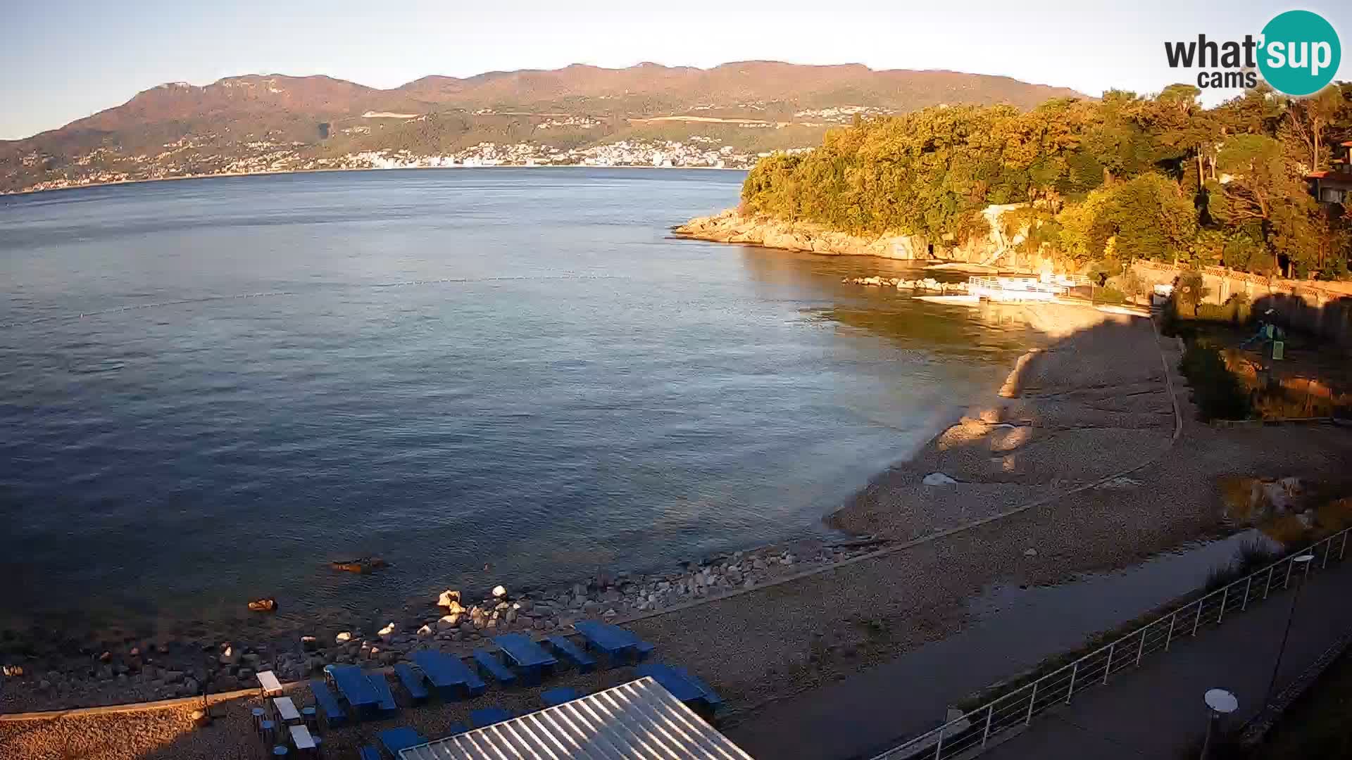 Rijeka Live webcam piscinas de playa Kantrida