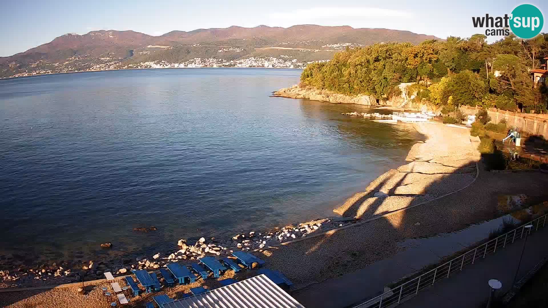 Rijeka Live webcam piscinas de playa Kantrida