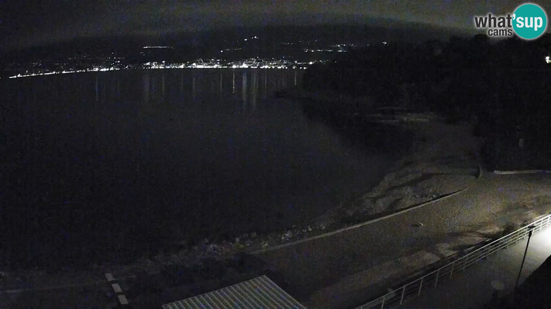 Rijeka web kamera plaža pri Bazenih Kantrida