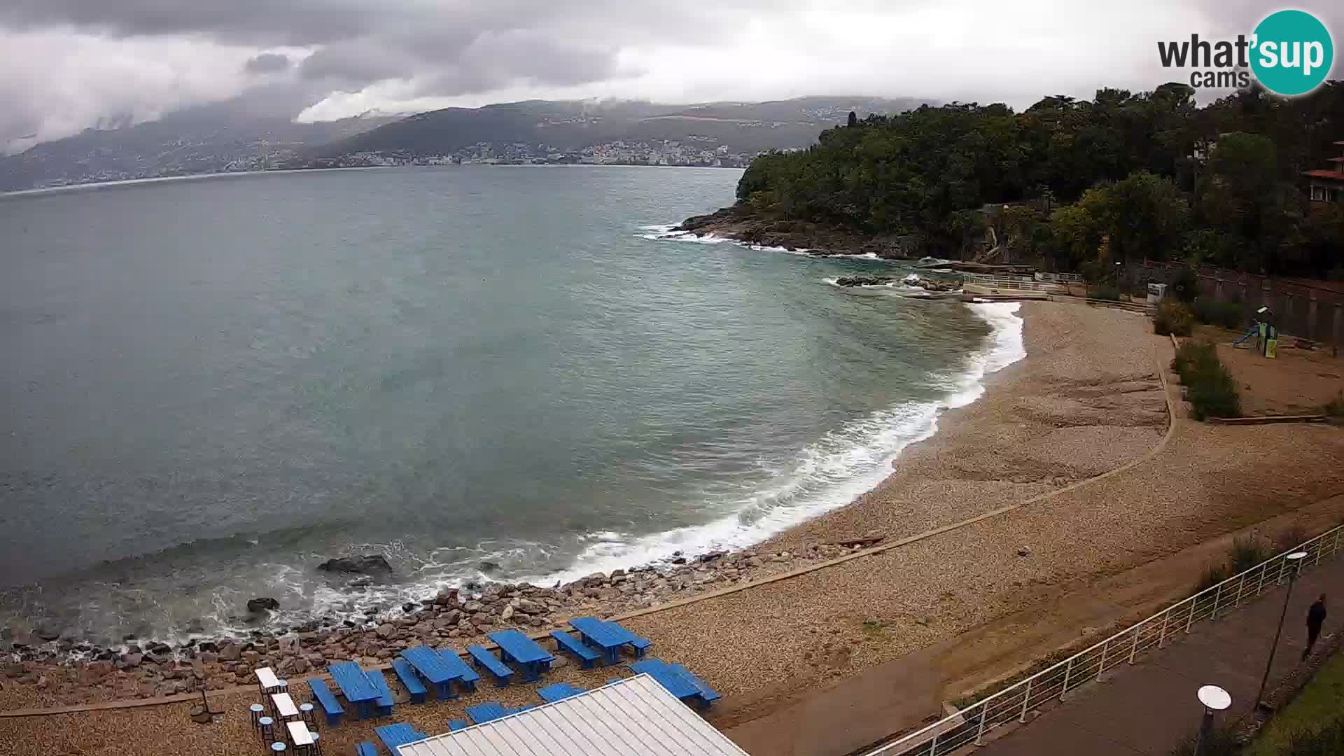 Rijeka Live webcam piscinas de playa Kantrida