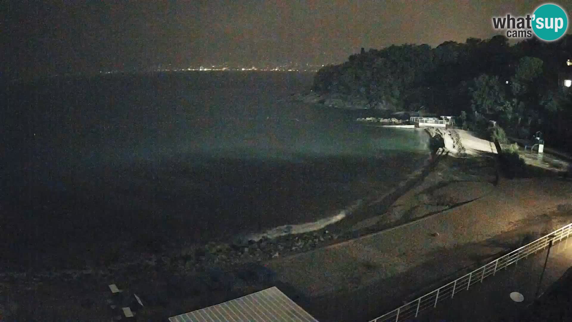 Rijeka web kamera plaža pri Bazenih Kantrida