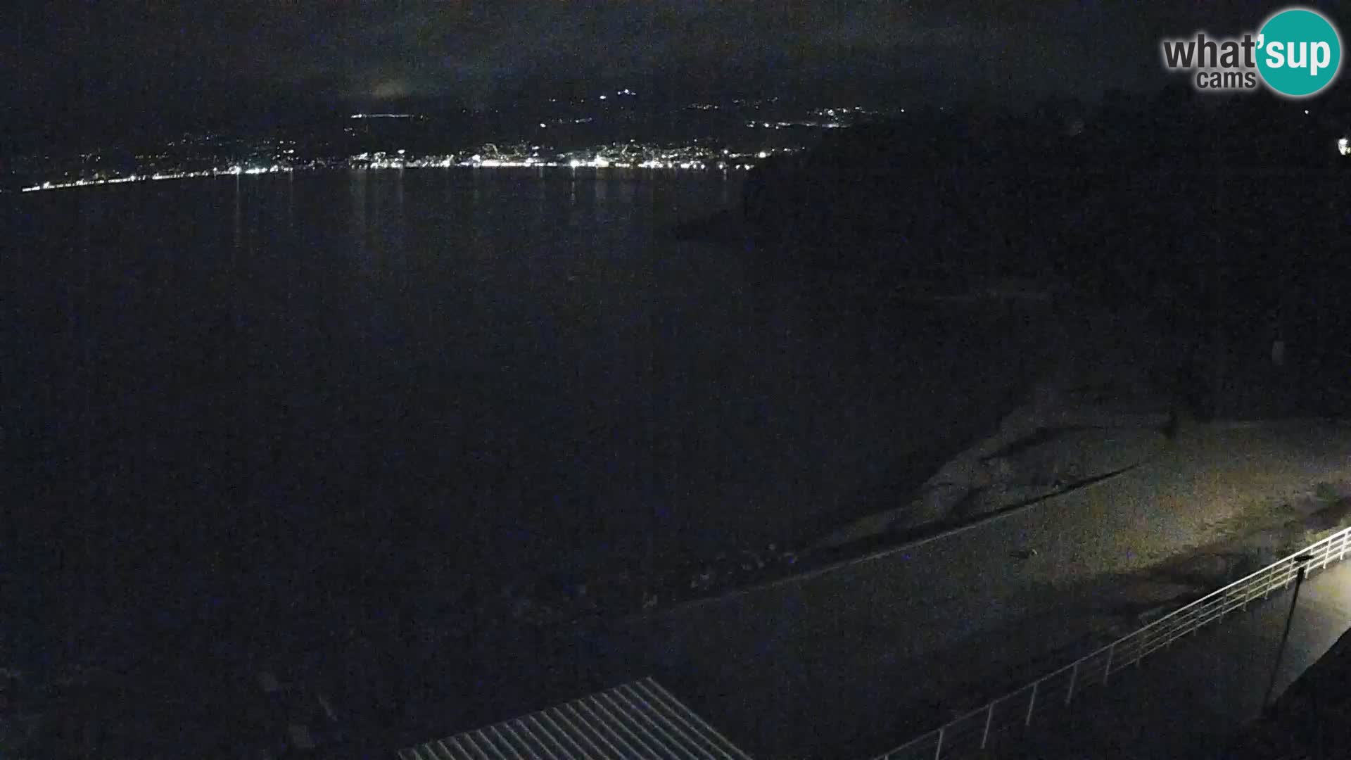 Rijeka web kamera plaža pri Bazenih Kantrida