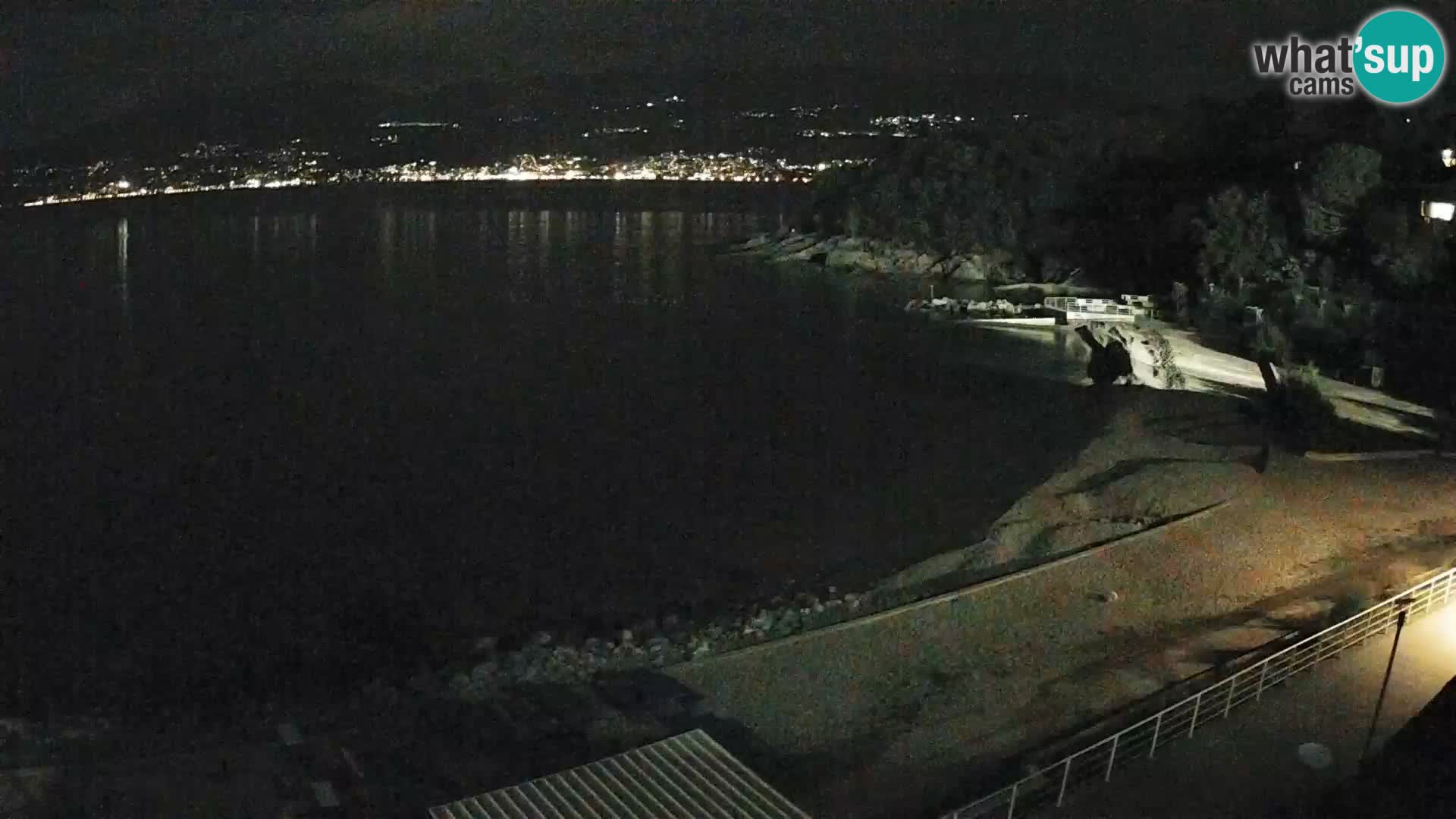 Reka Spletna kamera  plaža pri Bazenih Kantrida