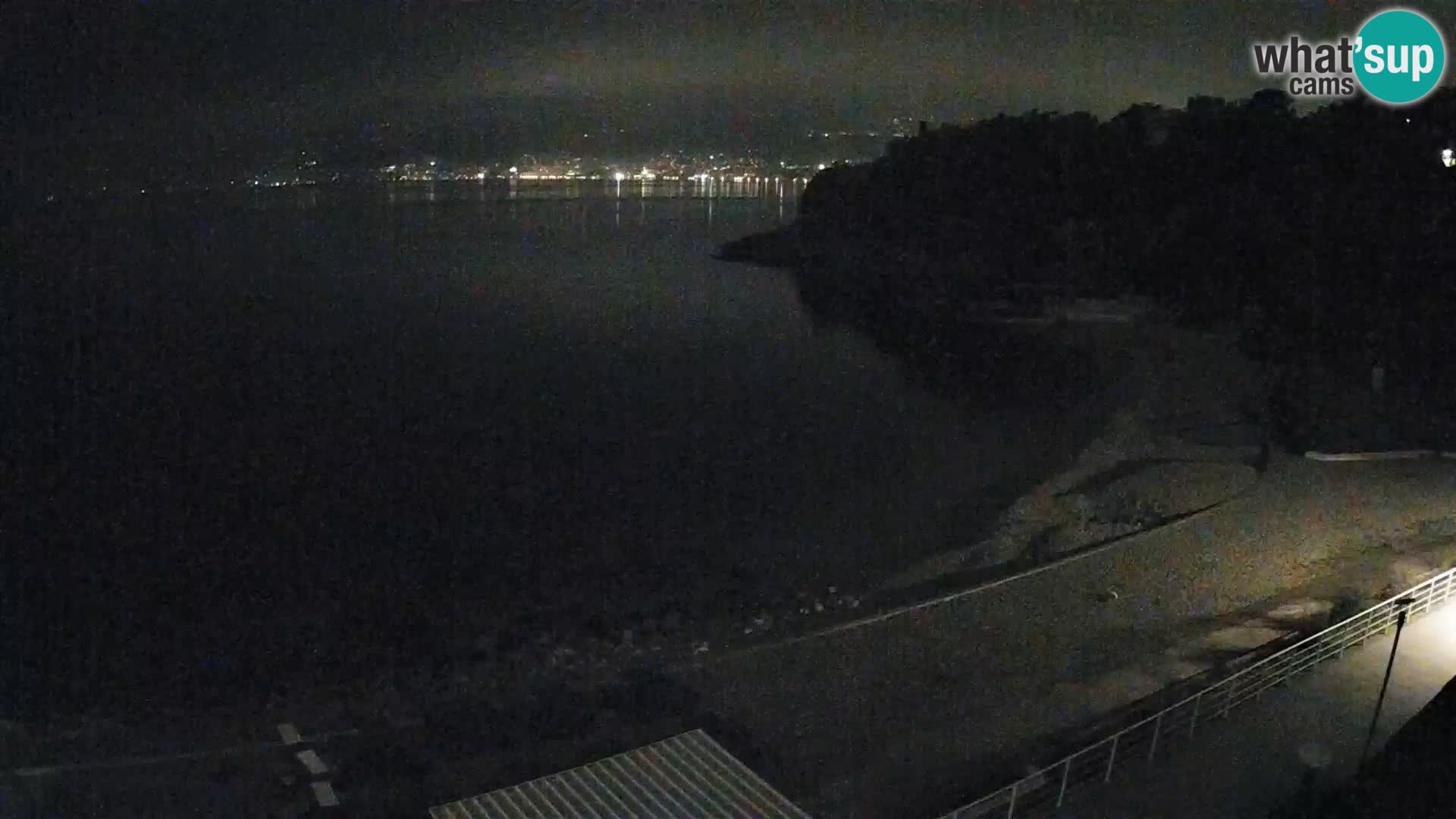 Reka Spletna kamera  plaža pri Bazenih Kantrida