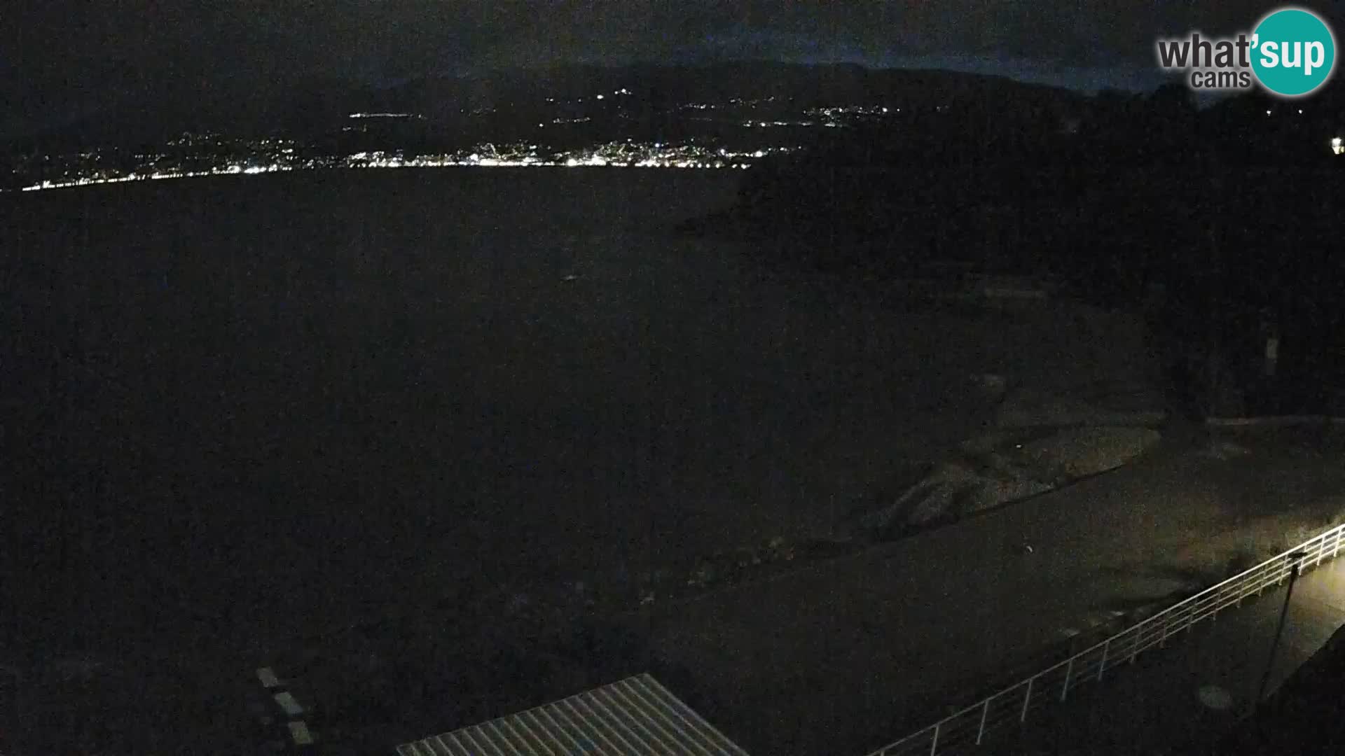 Reka Spletna kamera  plaža pri Bazenih Kantrida