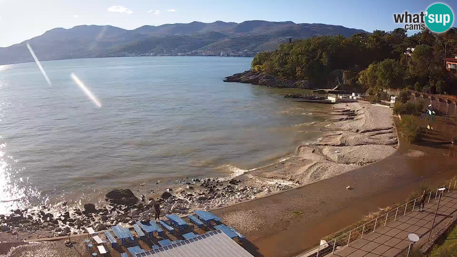 Rijeka Live webcam piscinas de playa Kantrida