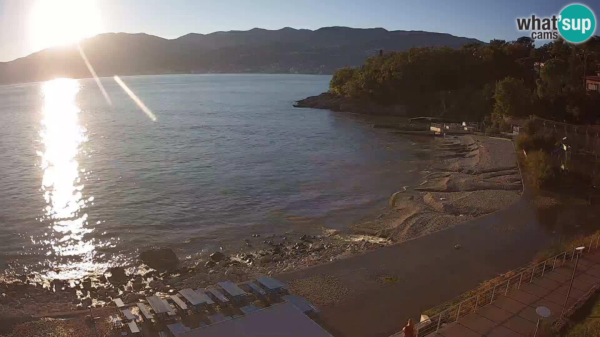 Rijeka Live webcam piscinas de playa Kantrida