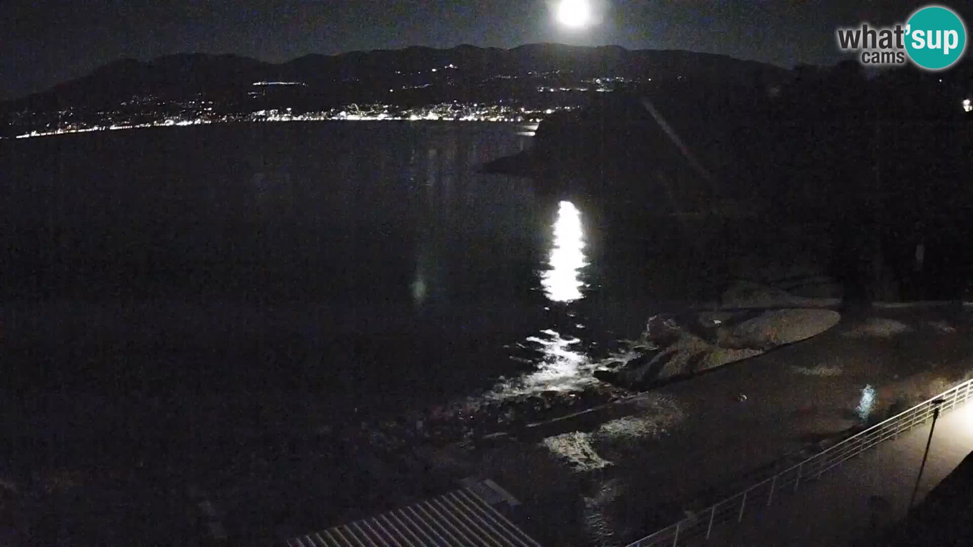 Rijeka Live webcam piscinas de playa Kantrida