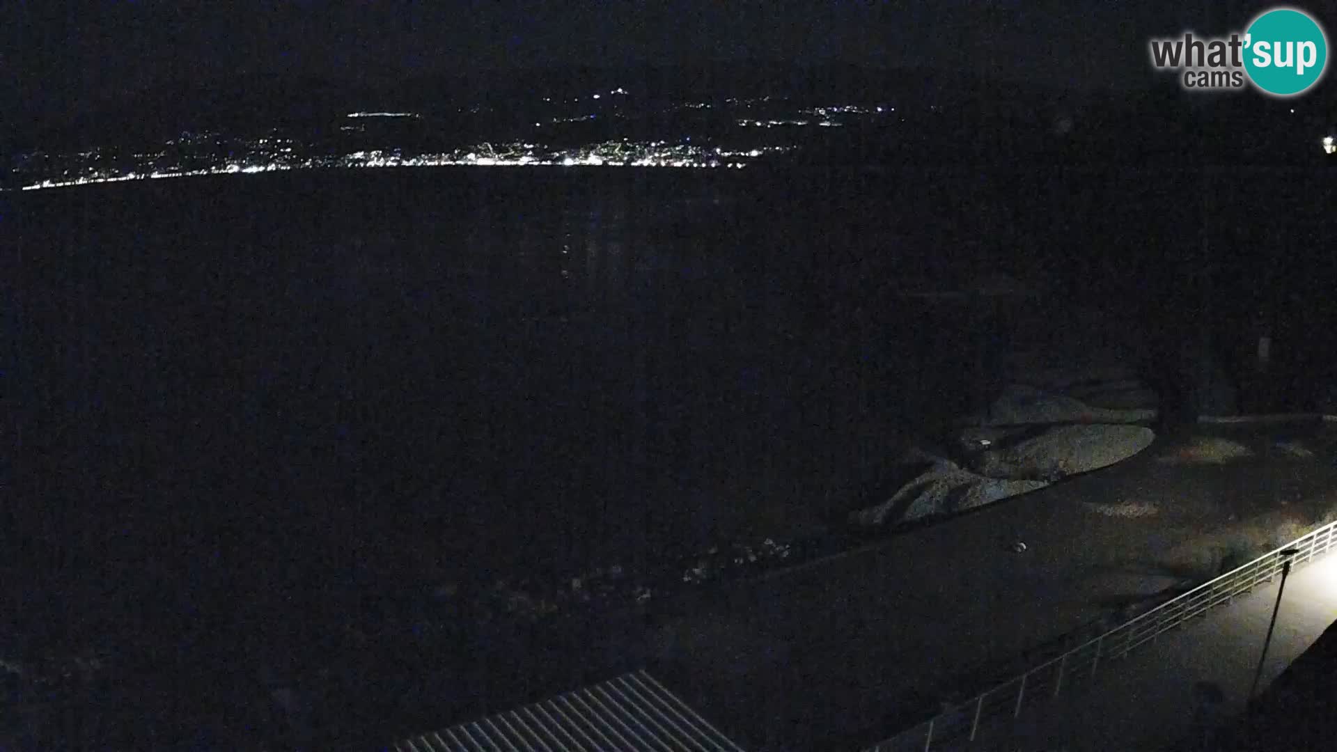 Rijeka web kamera plaža pri Bazenih Kantrida