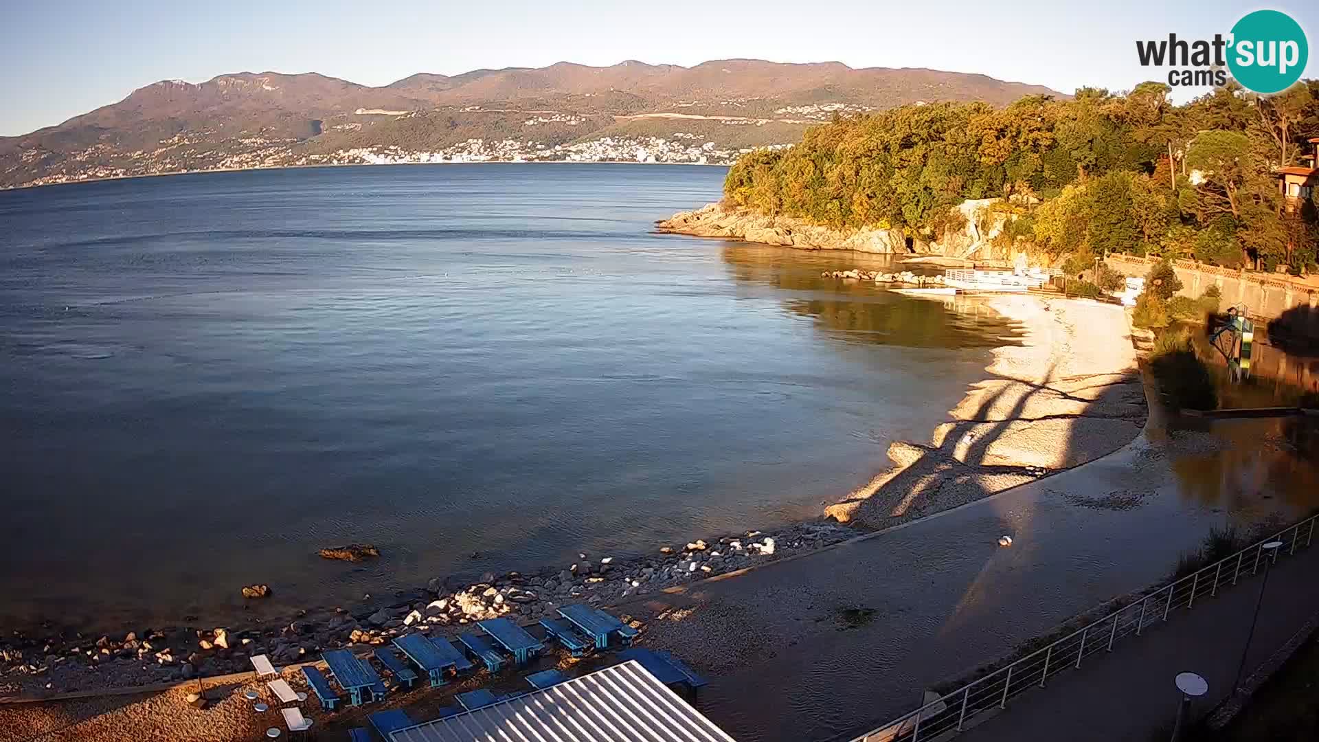 Rijeka Live webcam piscinas de playa Kantrida