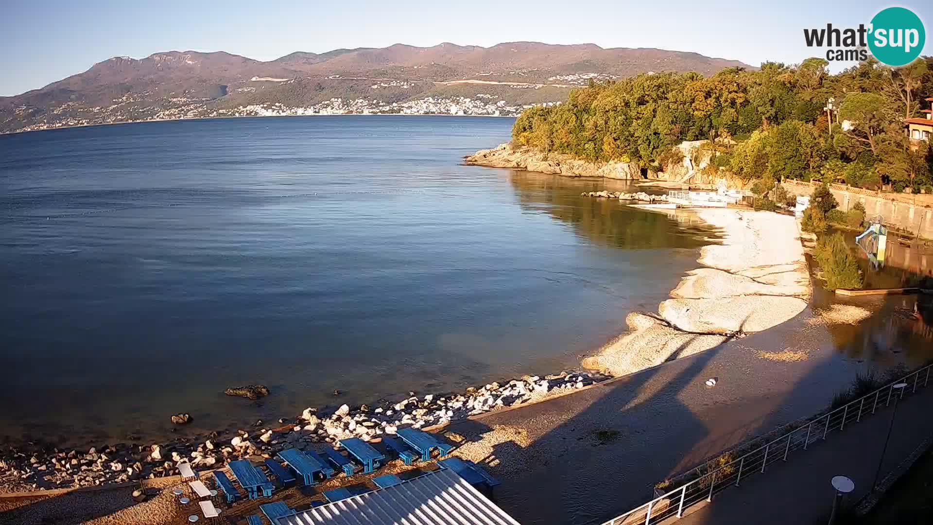 Rijeka Live webcam piscinas de playa Kantrida