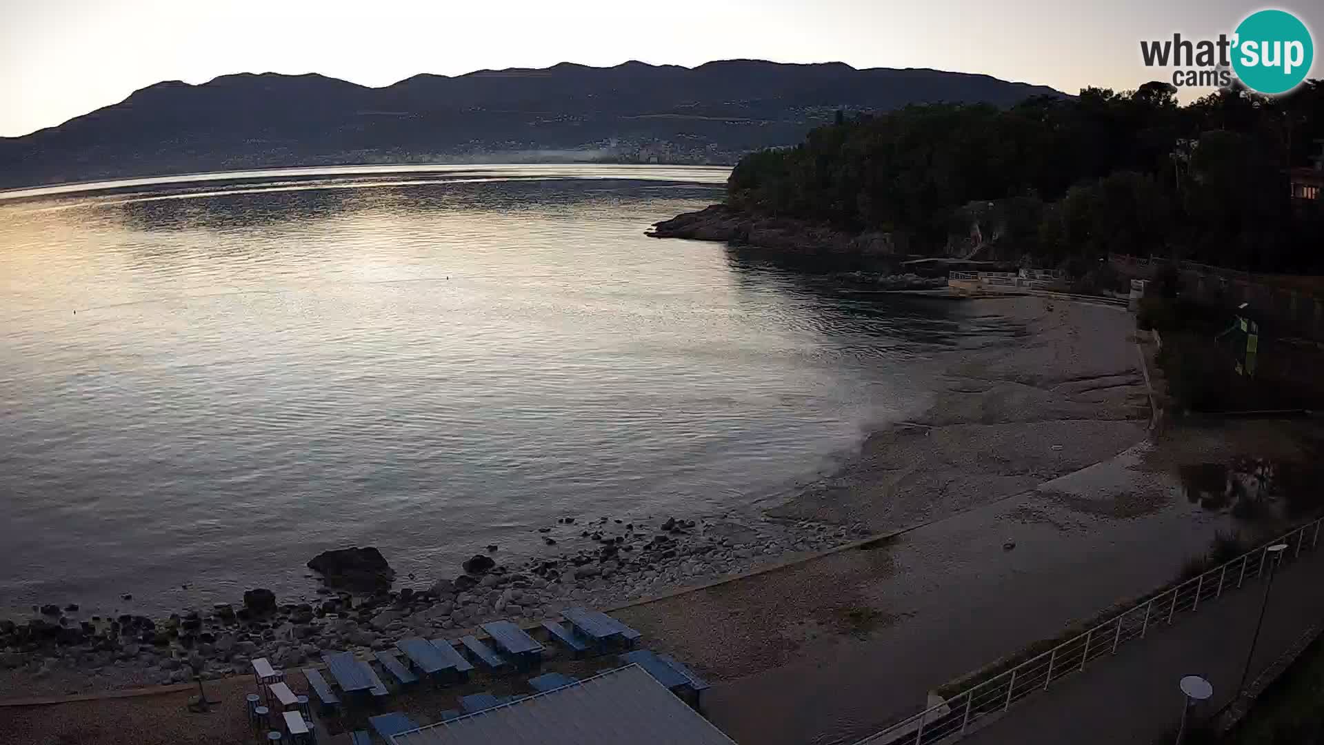 Rijeka Live webcam piscinas de playa Kantrida