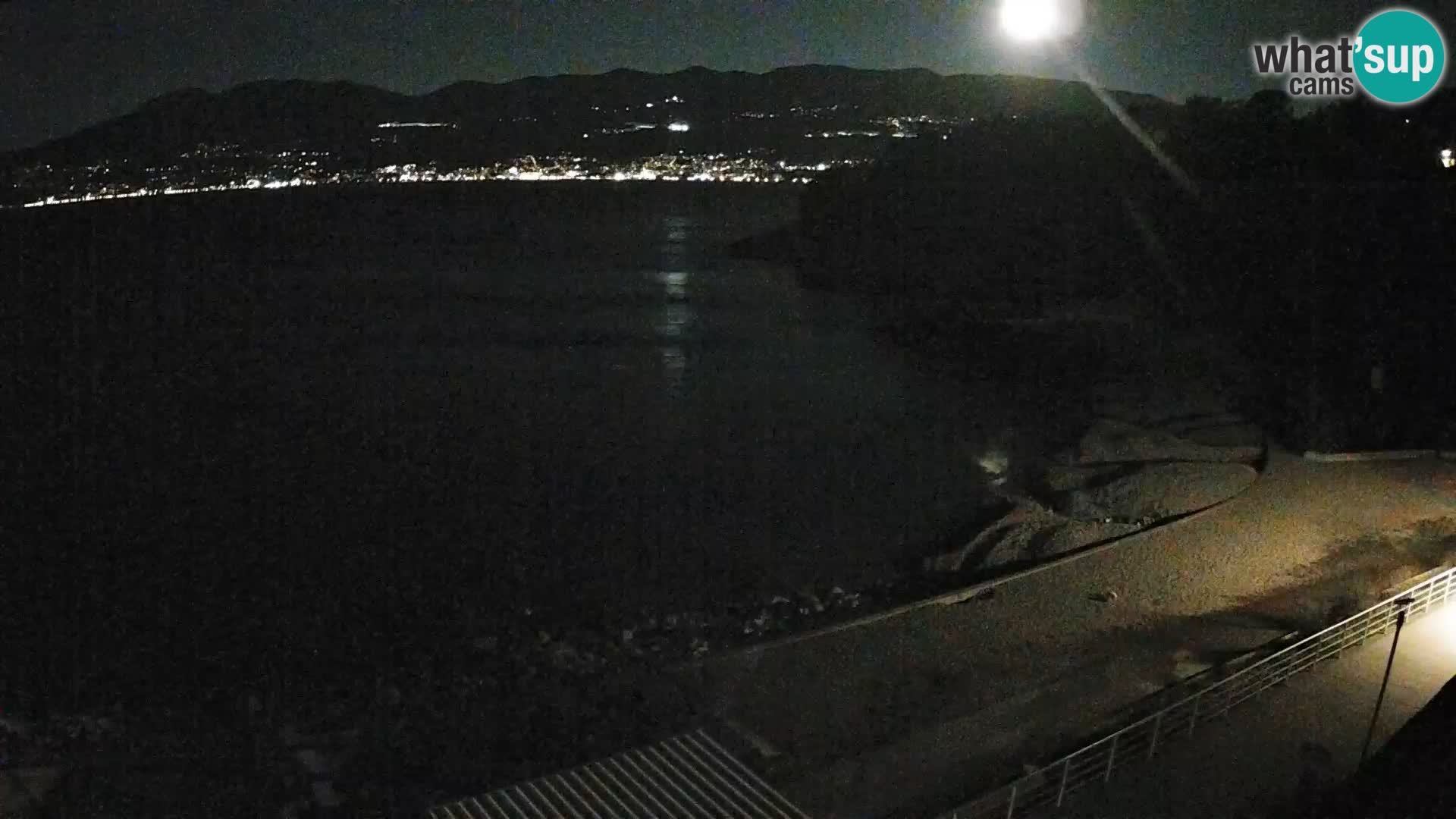 Rijeka web kamera plaža pri Bazenih Kantrida