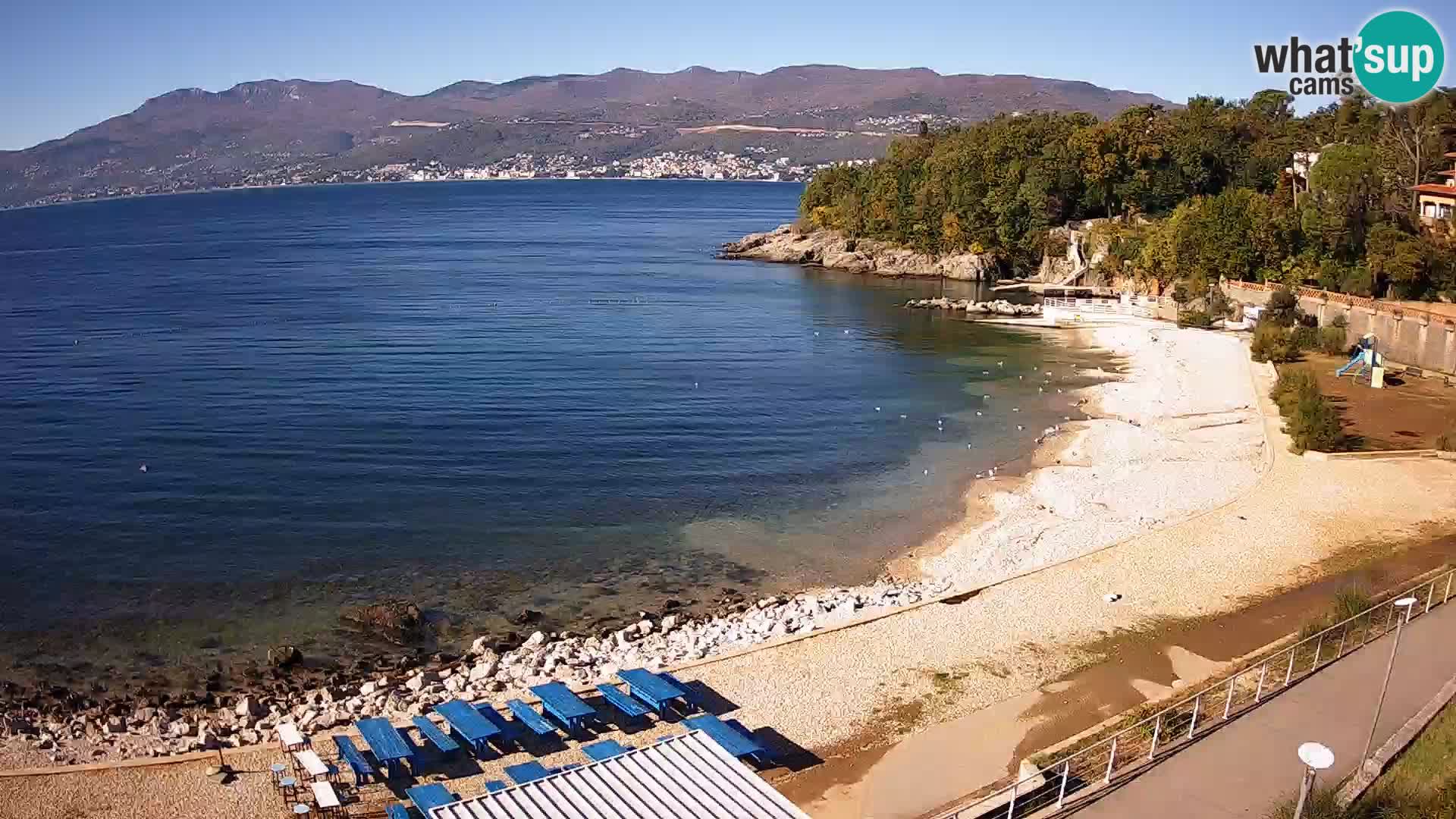 Rijeka Live webcam piscinas de playa Kantrida
