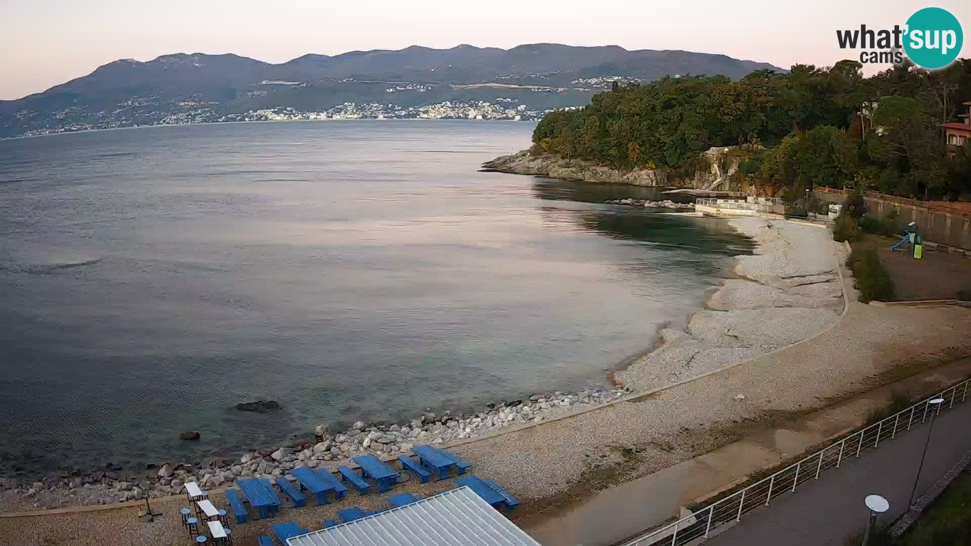 Rijeka Live webcam piscinas de playa Kantrida