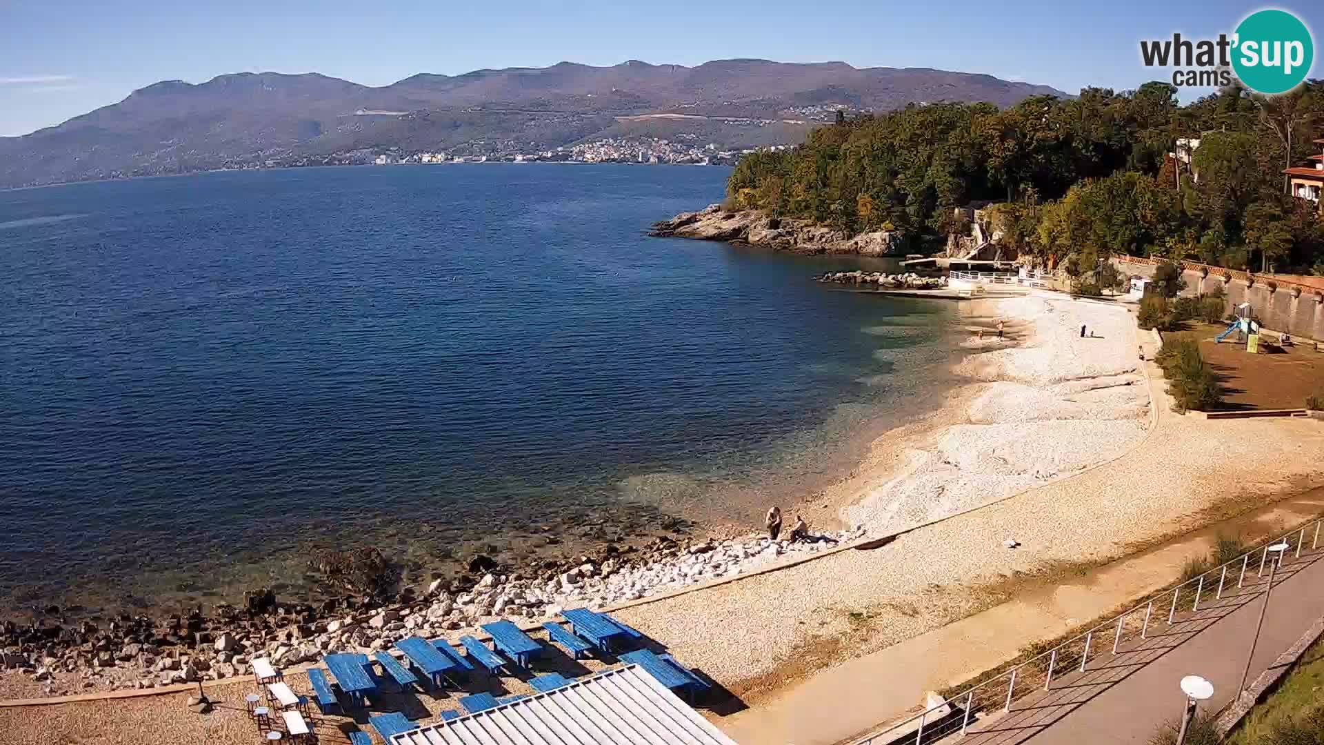 Rijeka Live webcam piscinas de playa Kantrida