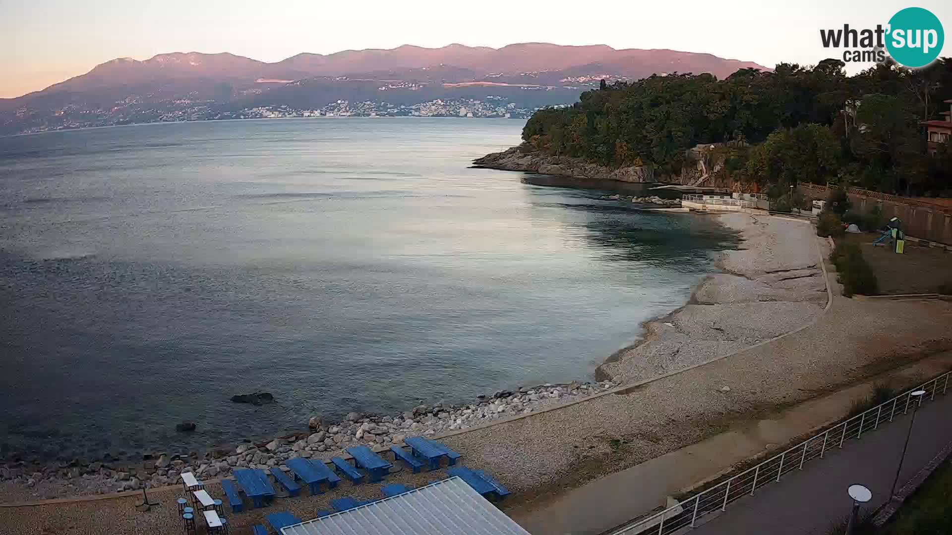 Rijeka Live webcam piscinas de playa Kantrida