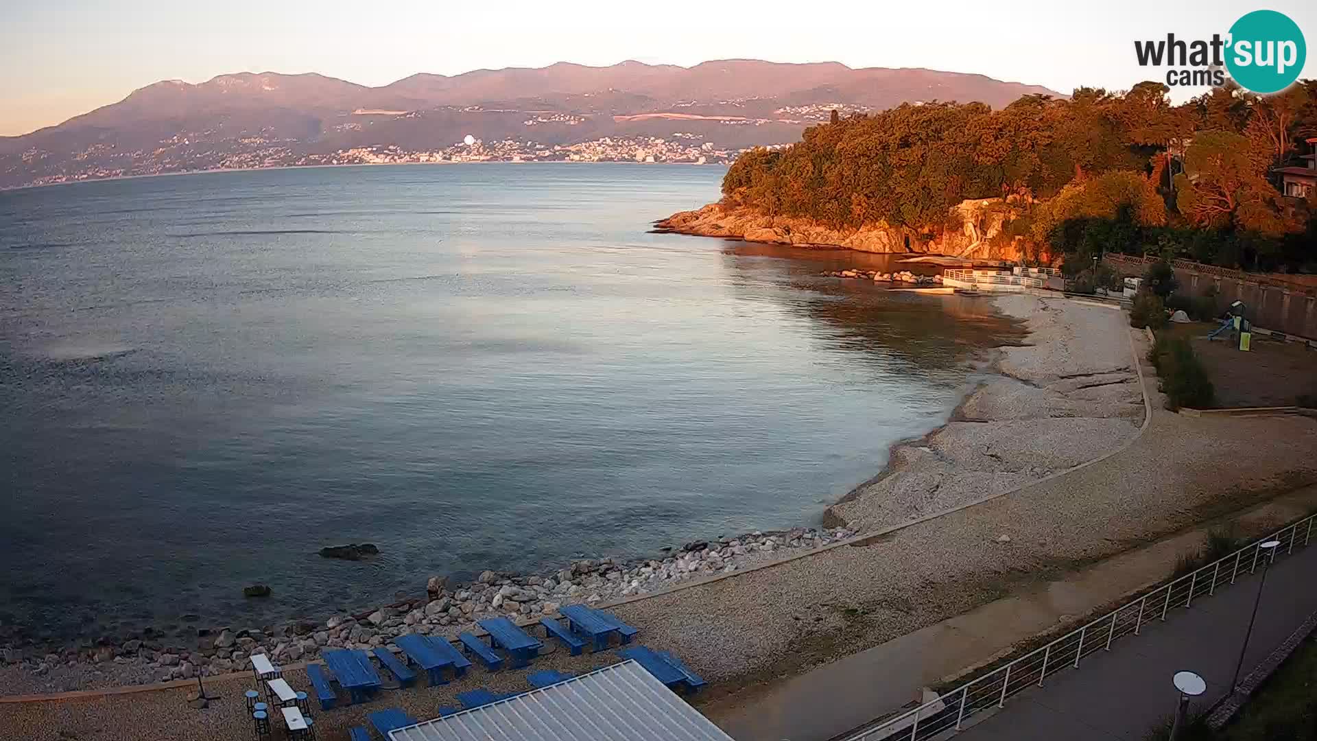 Rijeka Live webcam piscinas de playa Kantrida