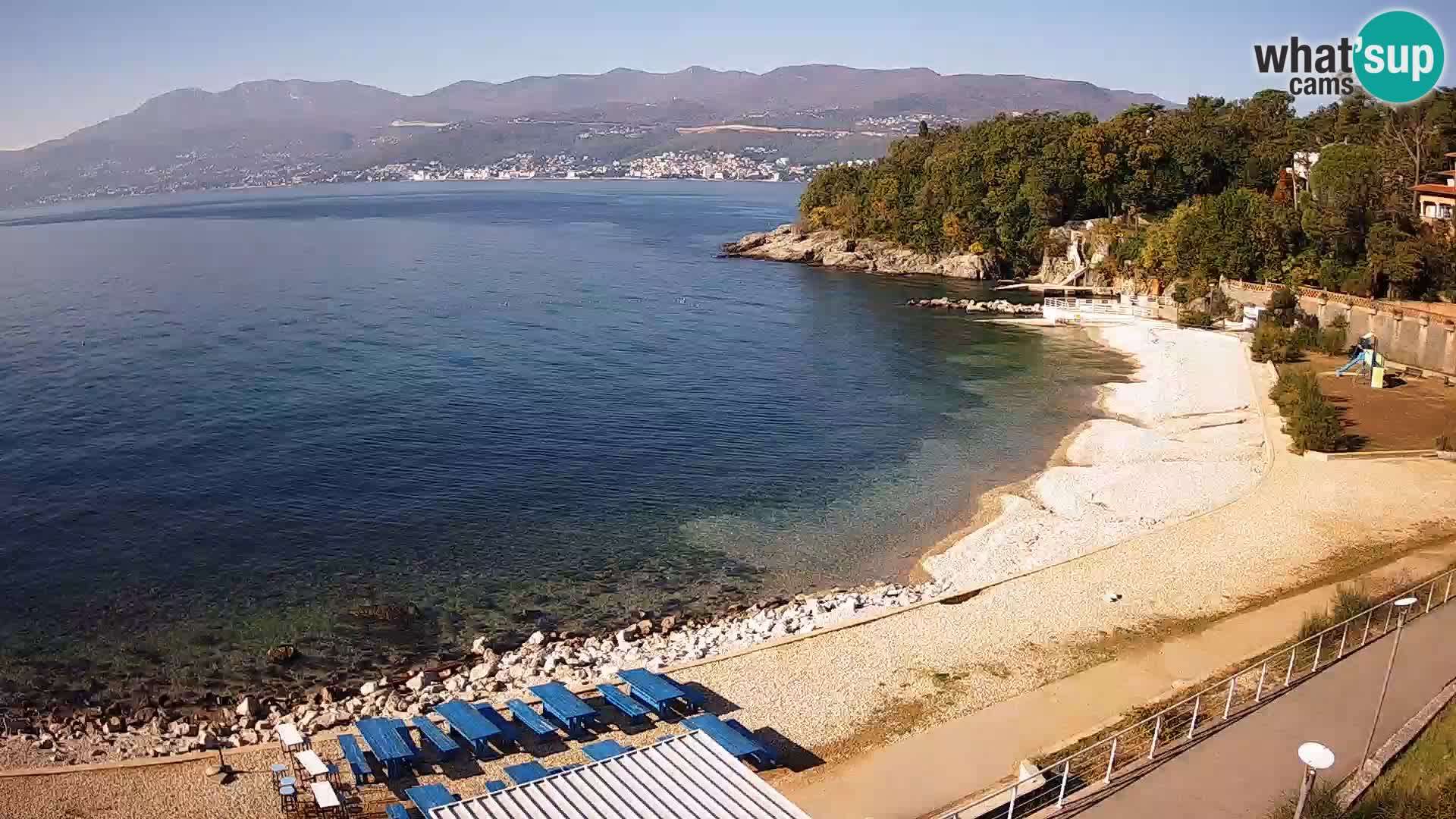 Rijeka Live webcam piscinas de playa Kantrida
