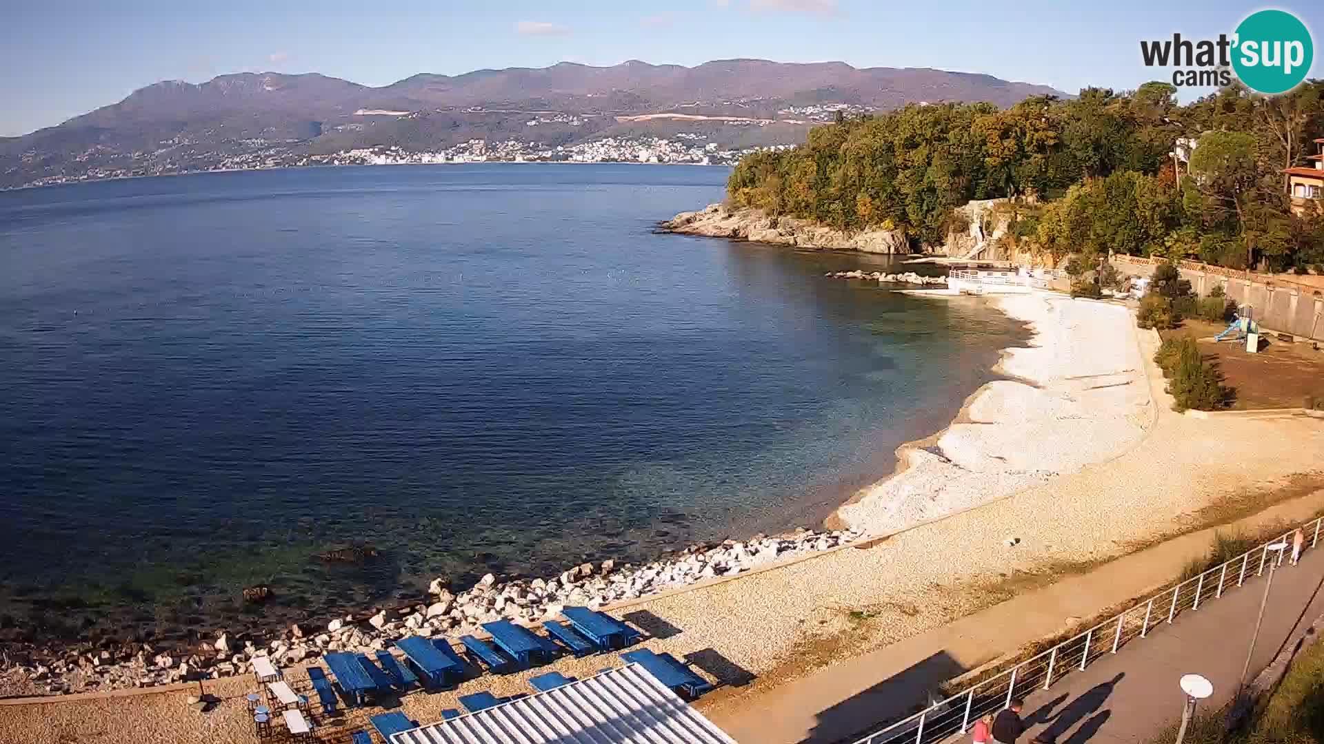 Reka Spletna kamera plaža pri Bazenih Kantrida