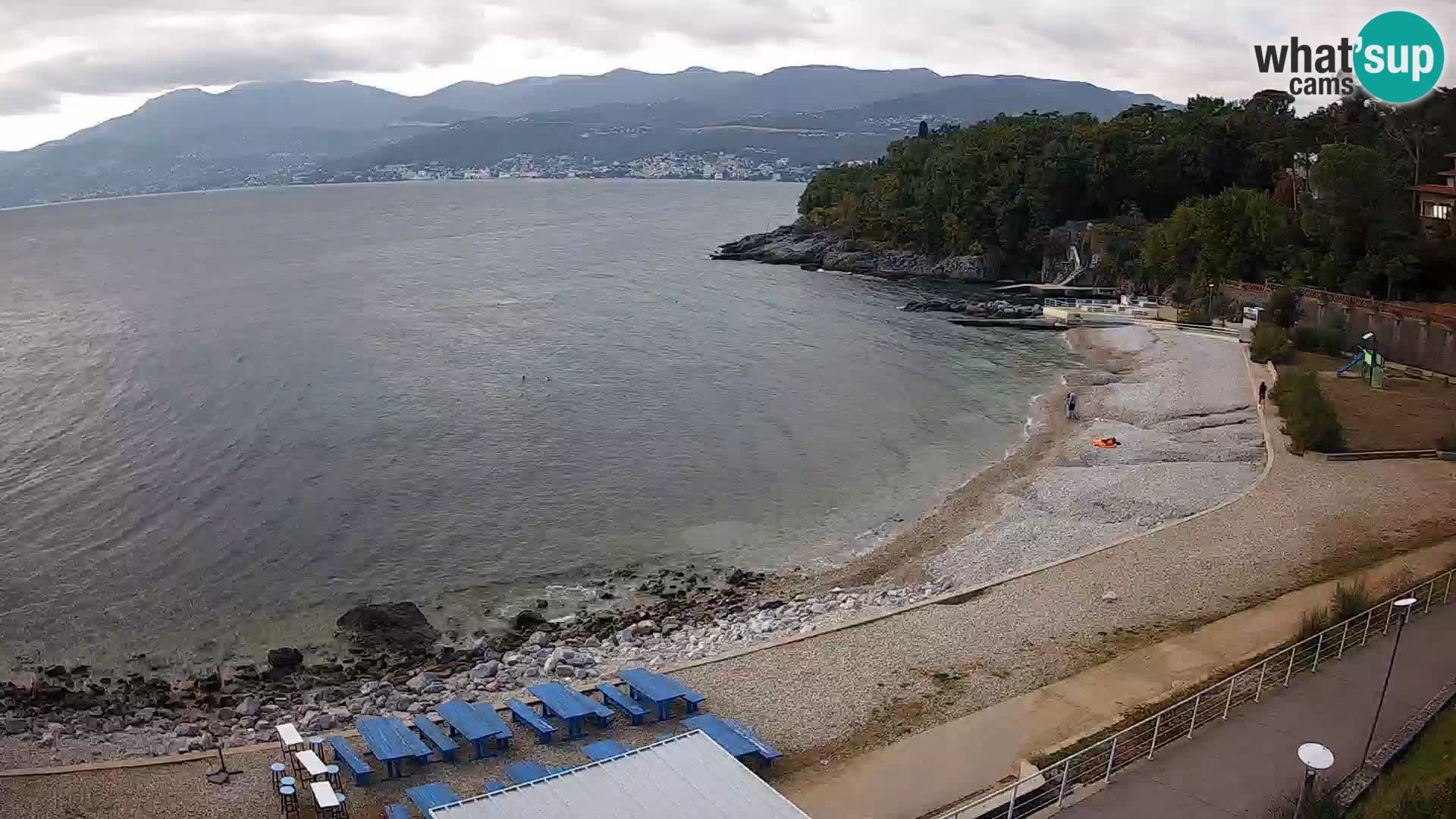 Rijeka Live webcam piscinas de playa Kantrida