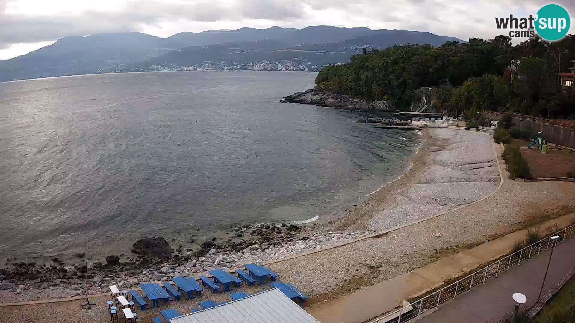 Rijeka Live webcam piscinas de playa Kantrida