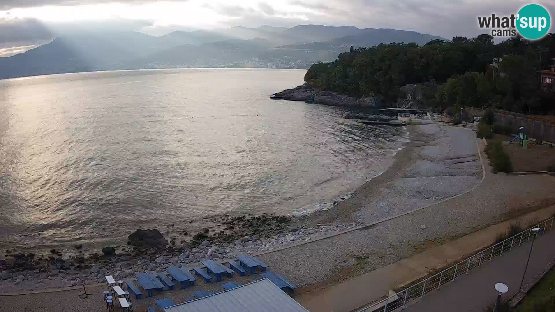 Rijeka Live webcam piscinas de playa Kantrida