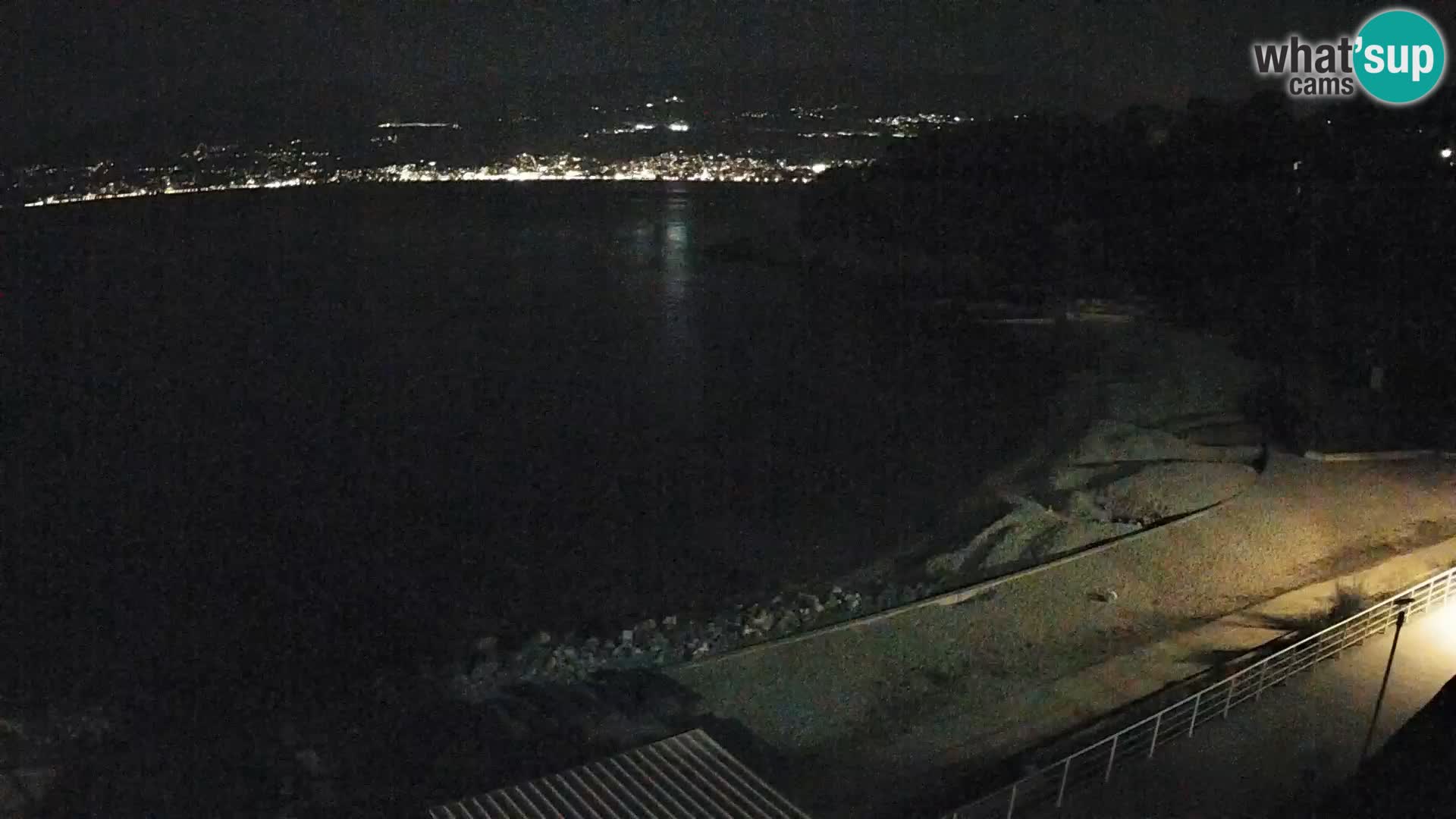 Rijeka web kamera plaža pri Bazenih Kantrida