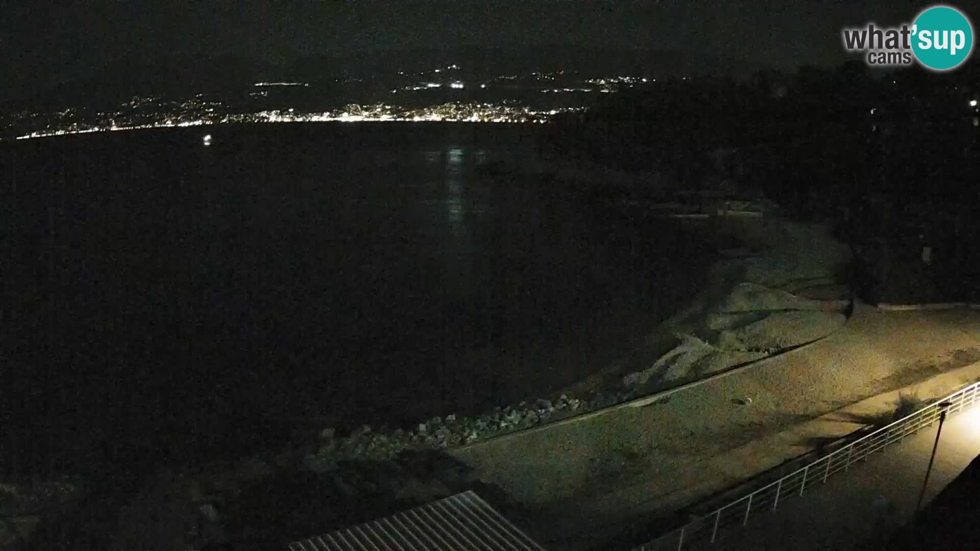 Rijeka web kamera plaža pri Bazenih Kantrida