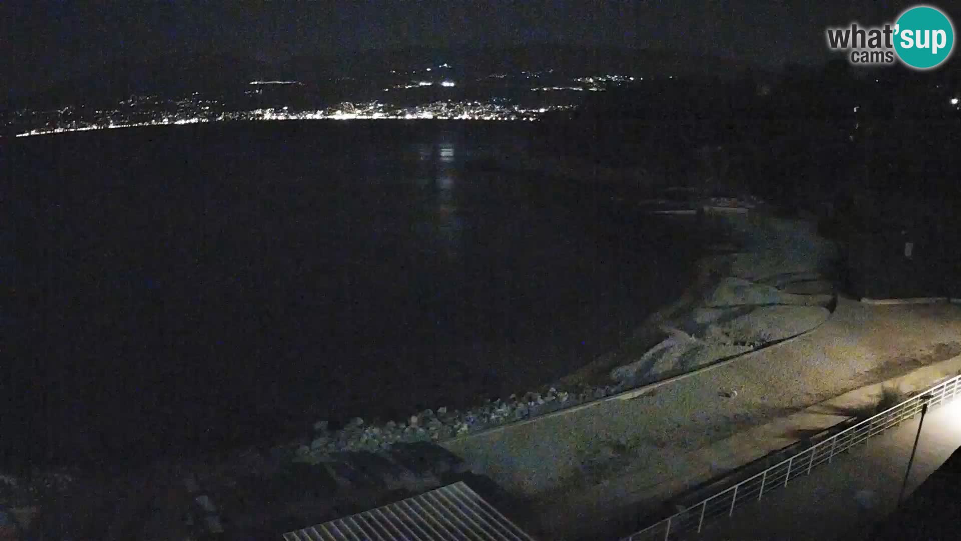 Rijeka web kamera plaža pri Bazenih Kantrida