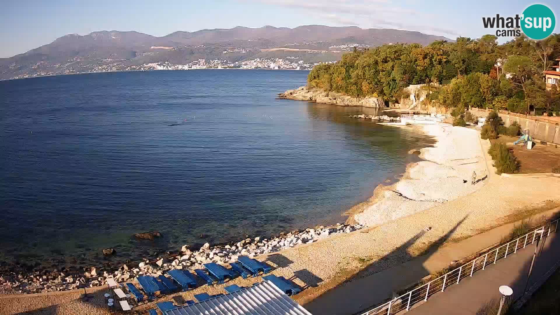 Rijeka Live webcam piscinas de playa Kantrida
