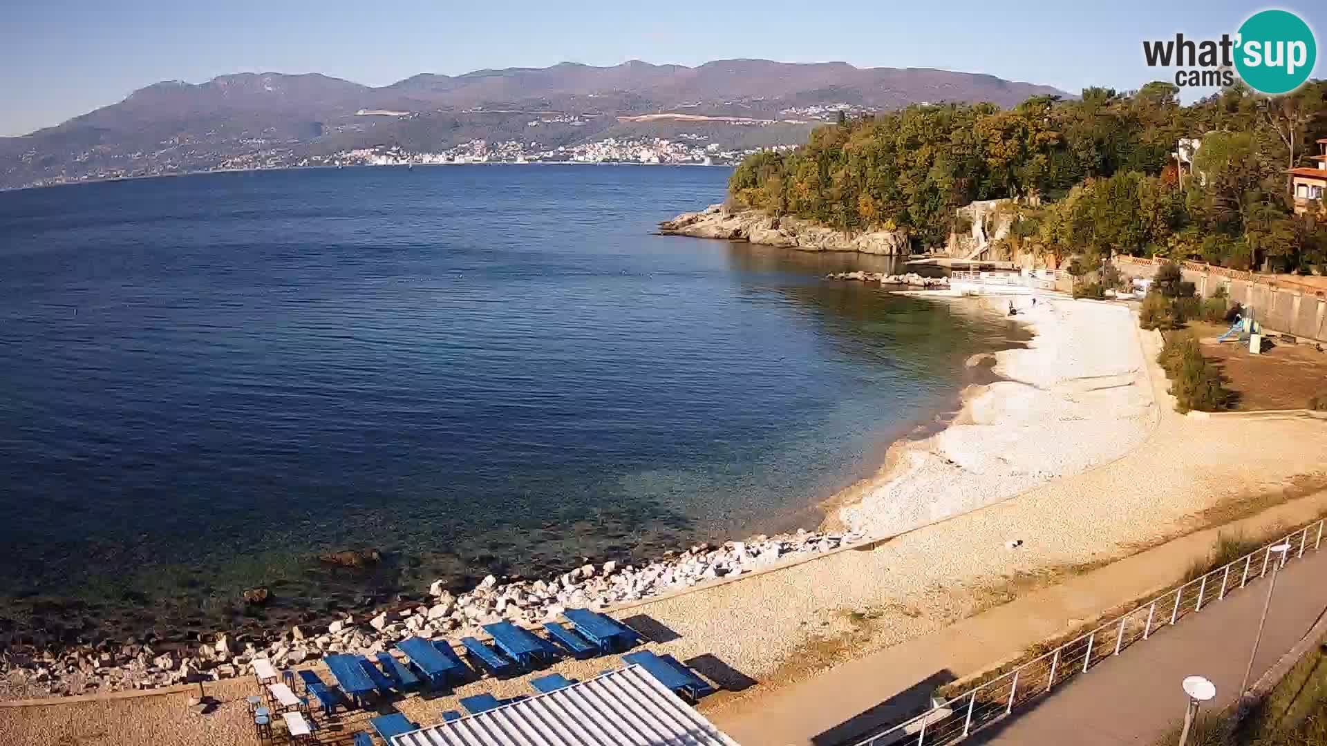 Rijeka Live webcam piscinas de playa Kantrida