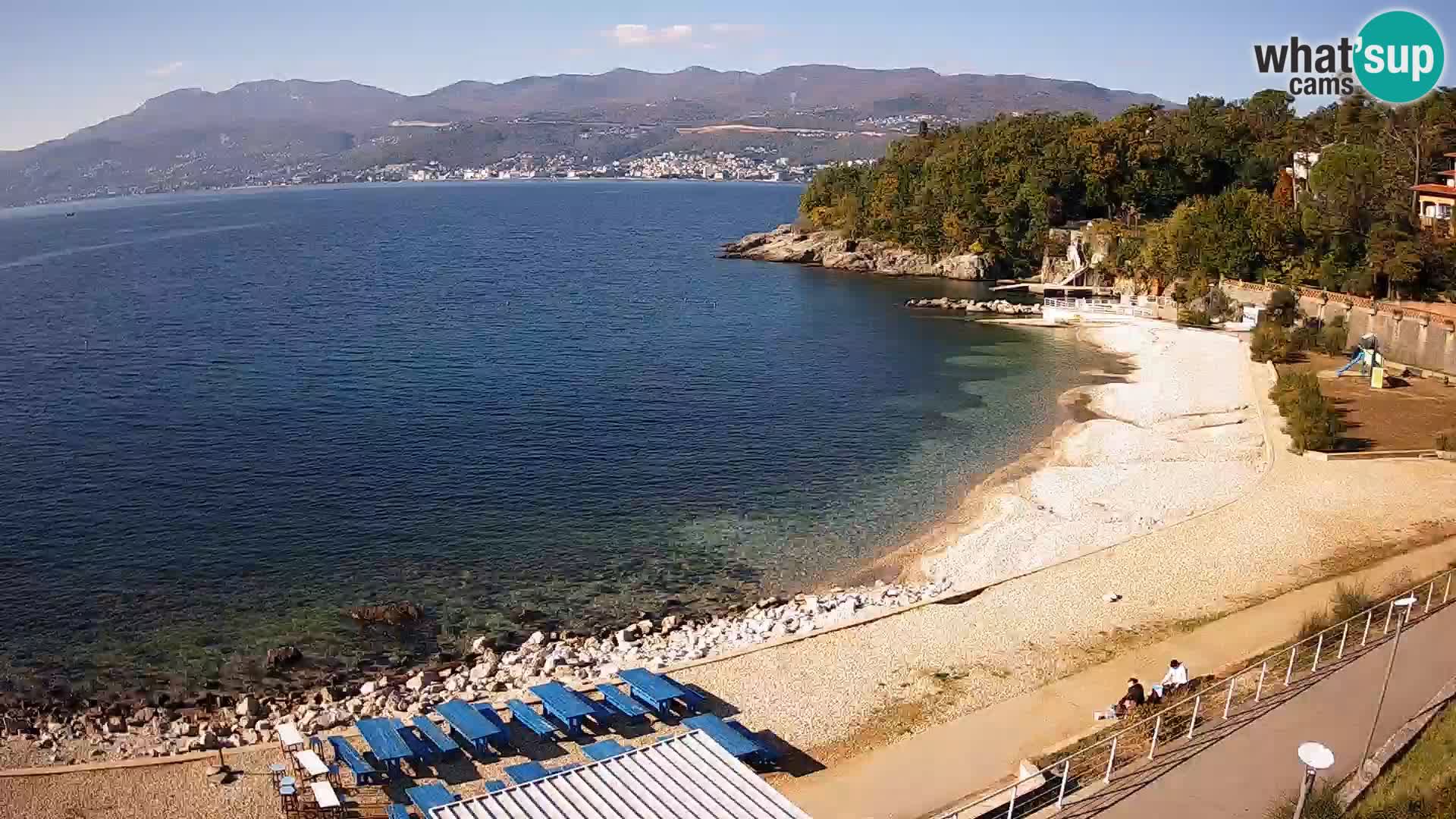 Rijeka Live webcam piscinas de playa Kantrida