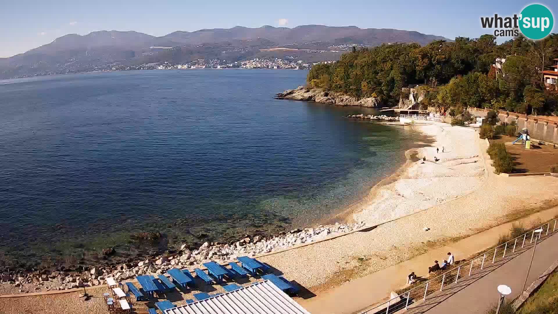 Rijeka Live webcam piscinas de playa Kantrida