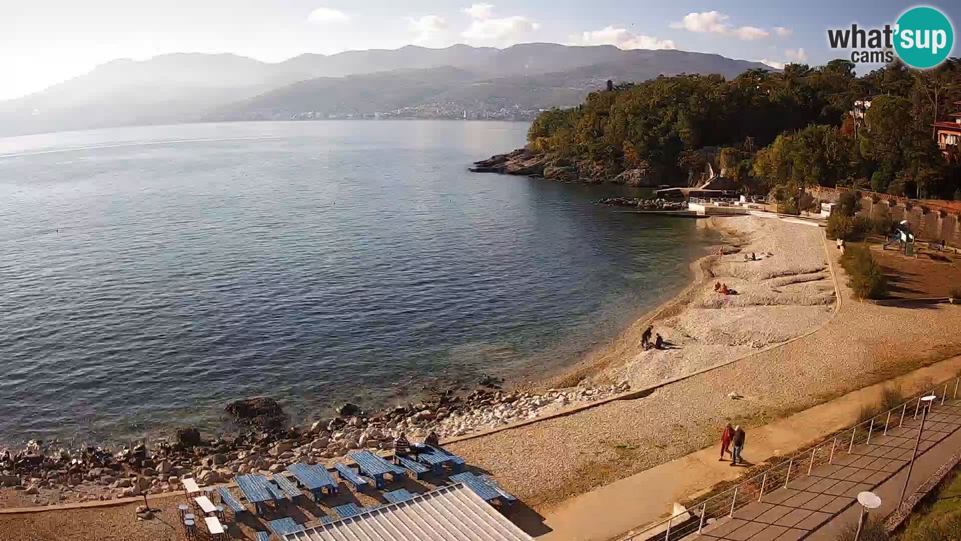 Rijeka Live webcam piscinas de playa Kantrida