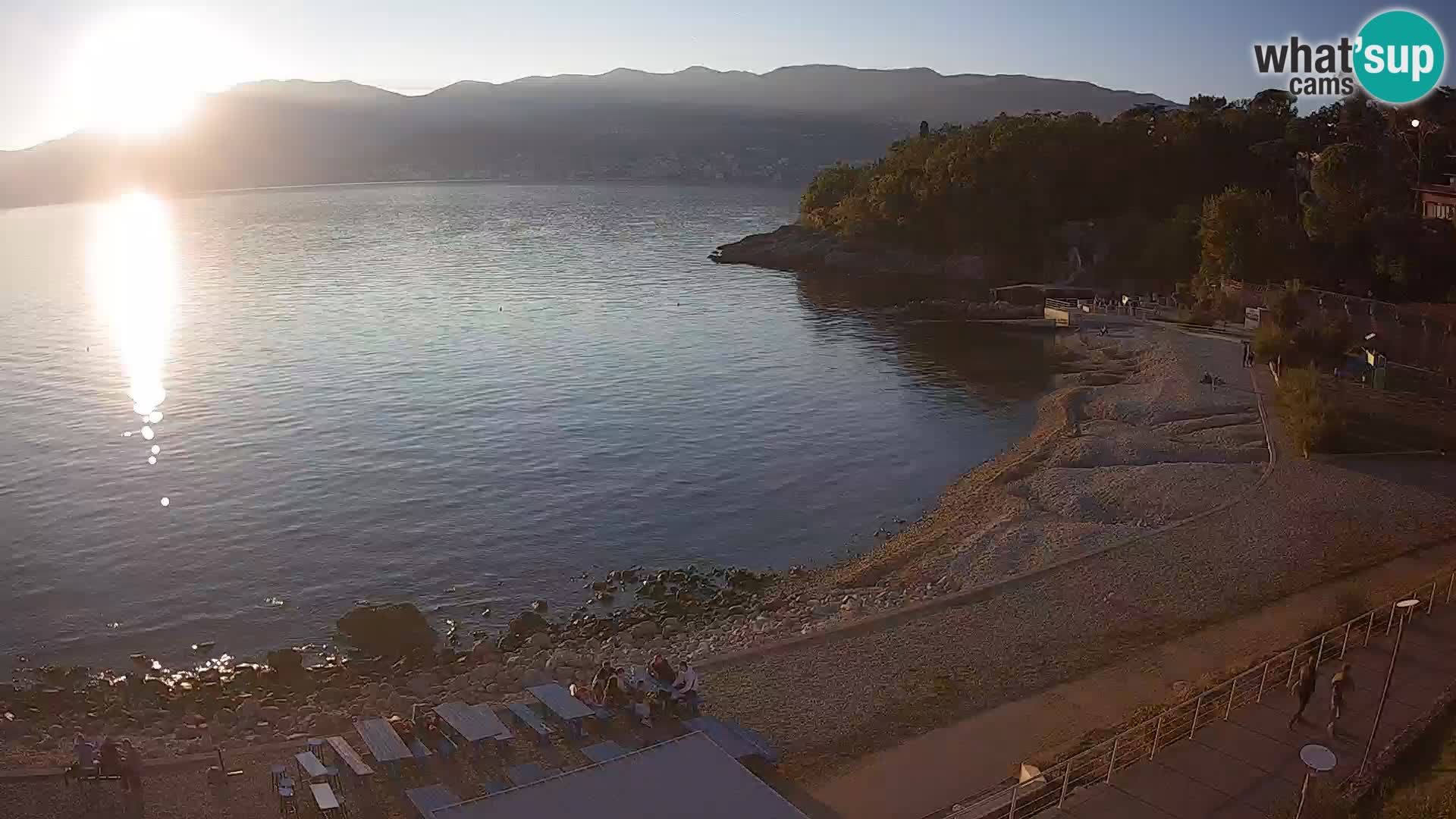 Rijeka Live webcam piscinas de playa Kantrida