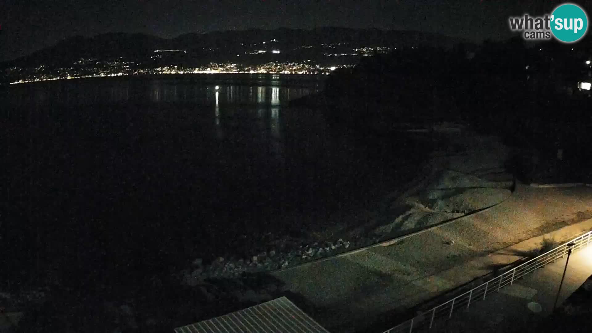 Rijeka web kamera plaža pri Bazenih Kantrida