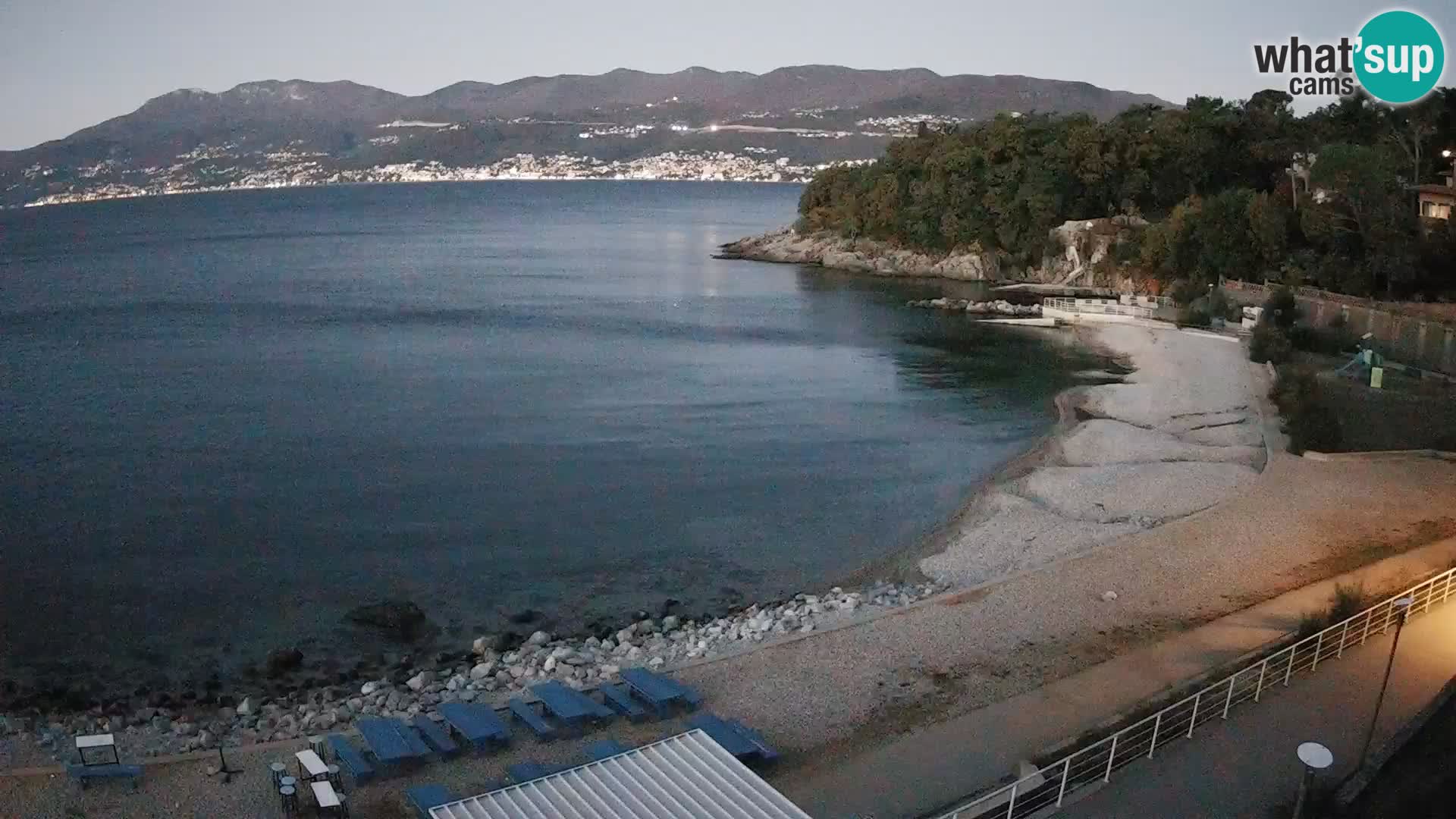 Rijeka Live webcam piscinas de playa Kantrida