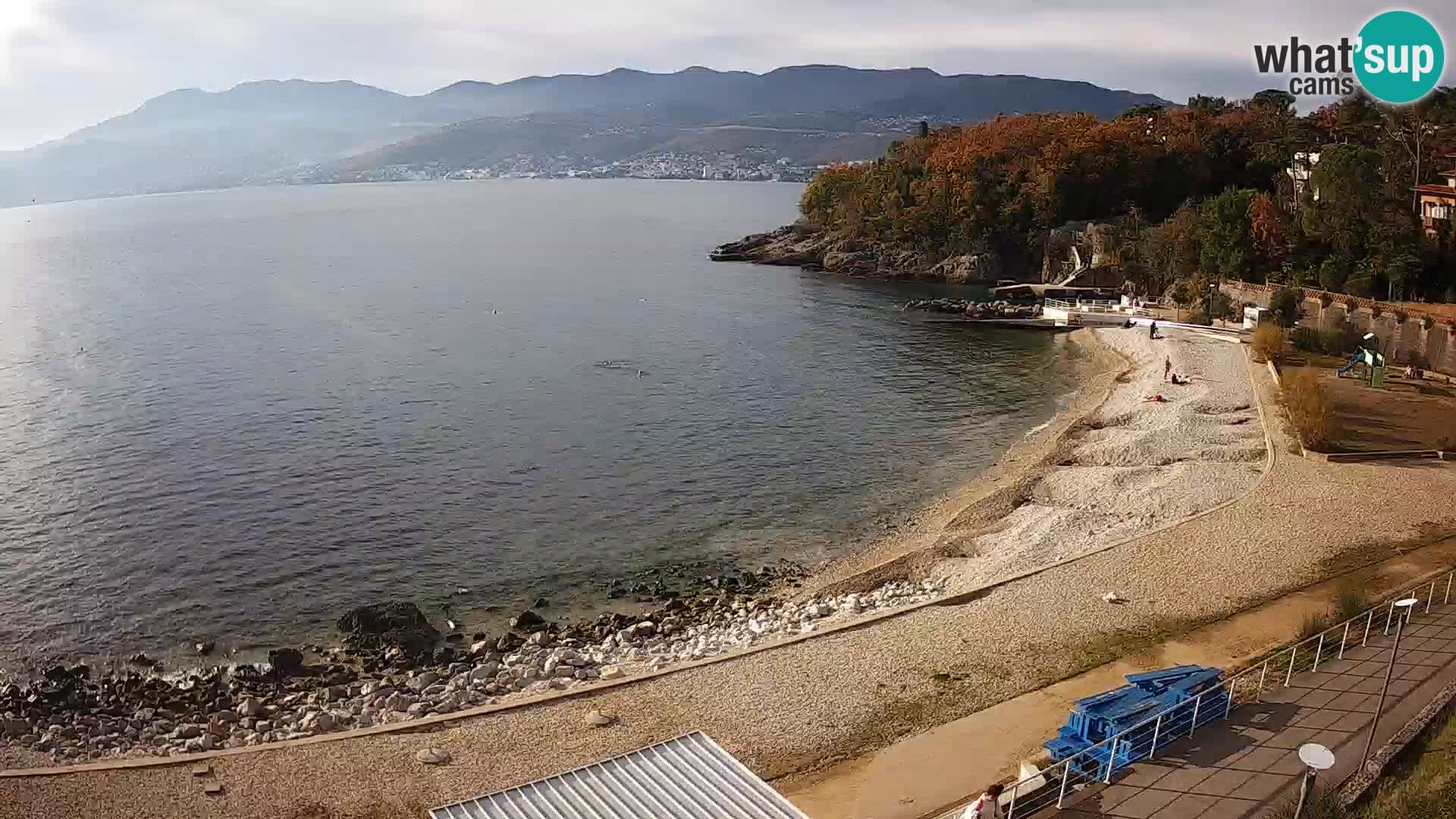 Rijeka Live webcam piscinas de playa Kantrida