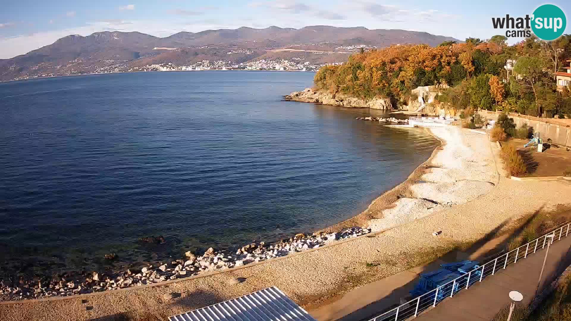 Rijeka Live webcam piscinas de playa Kantrida