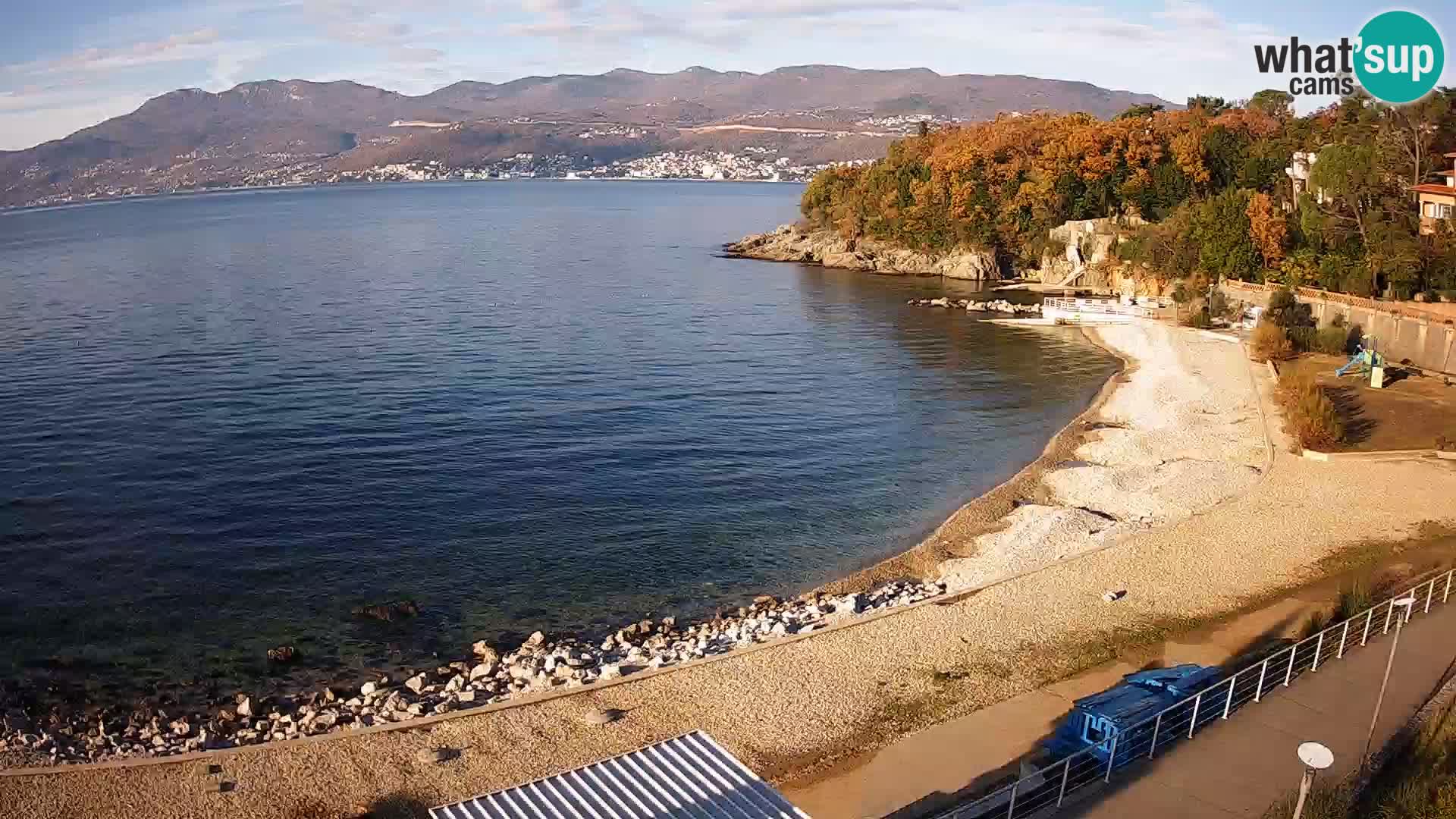 Reka Spletna kamera plaža pri Bazenih Kantrida