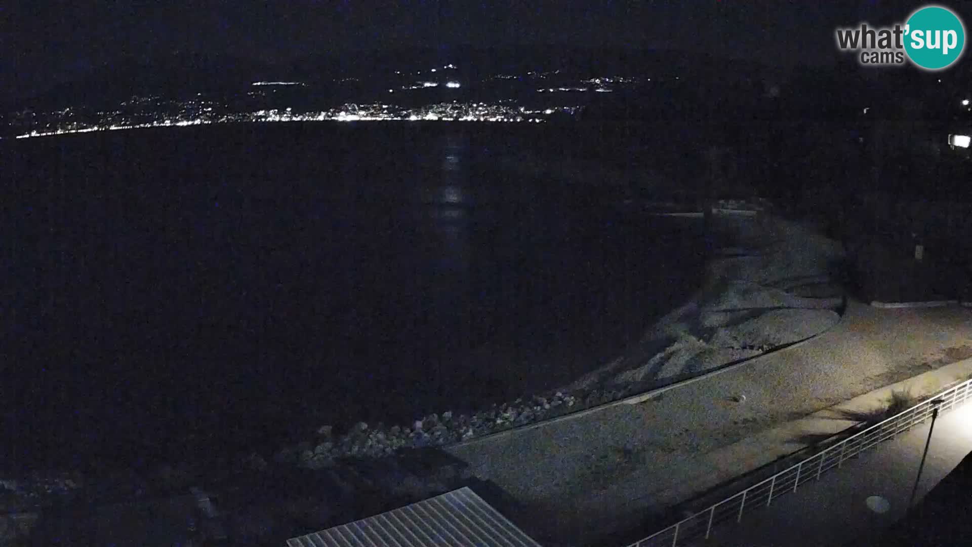 Rijeka web kamera plaža pri Bazenih Kantrida