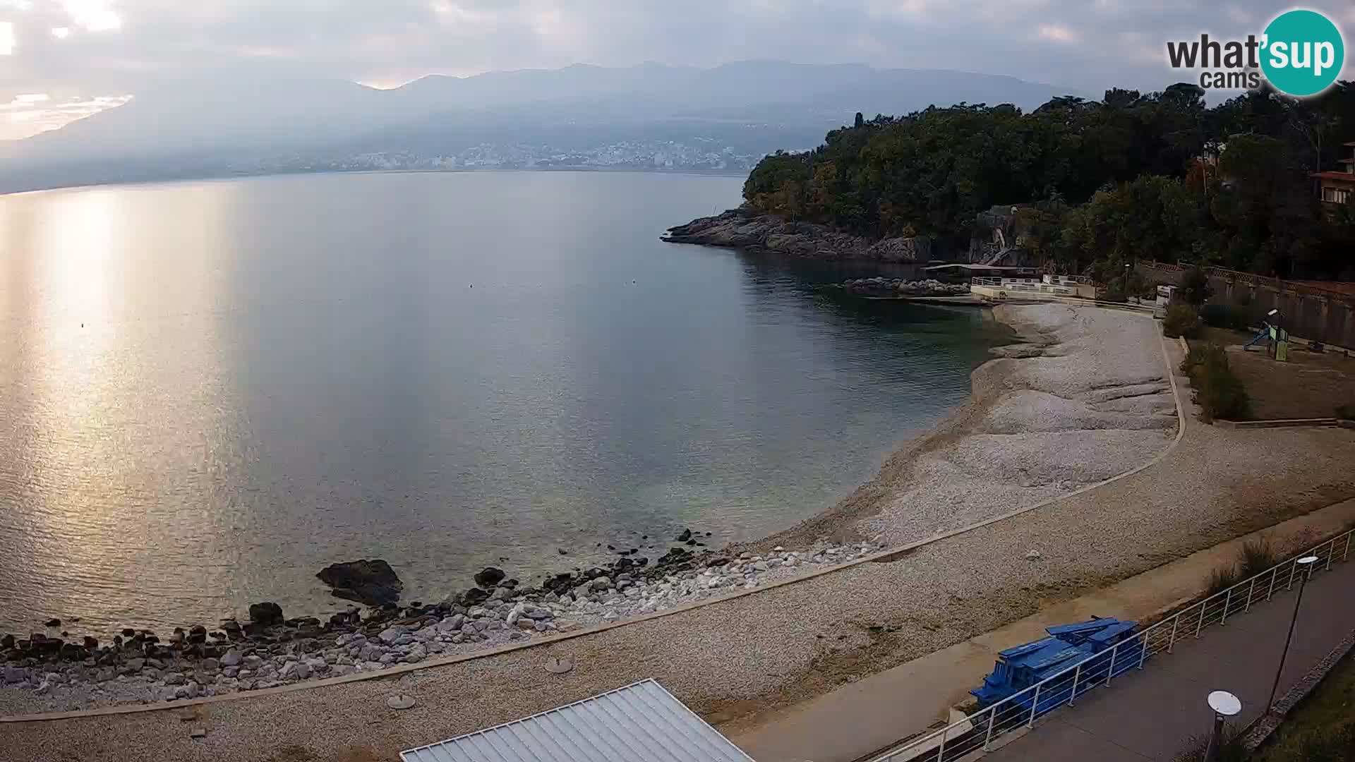 Rijeka Live webcam piscinas de playa Kantrida
