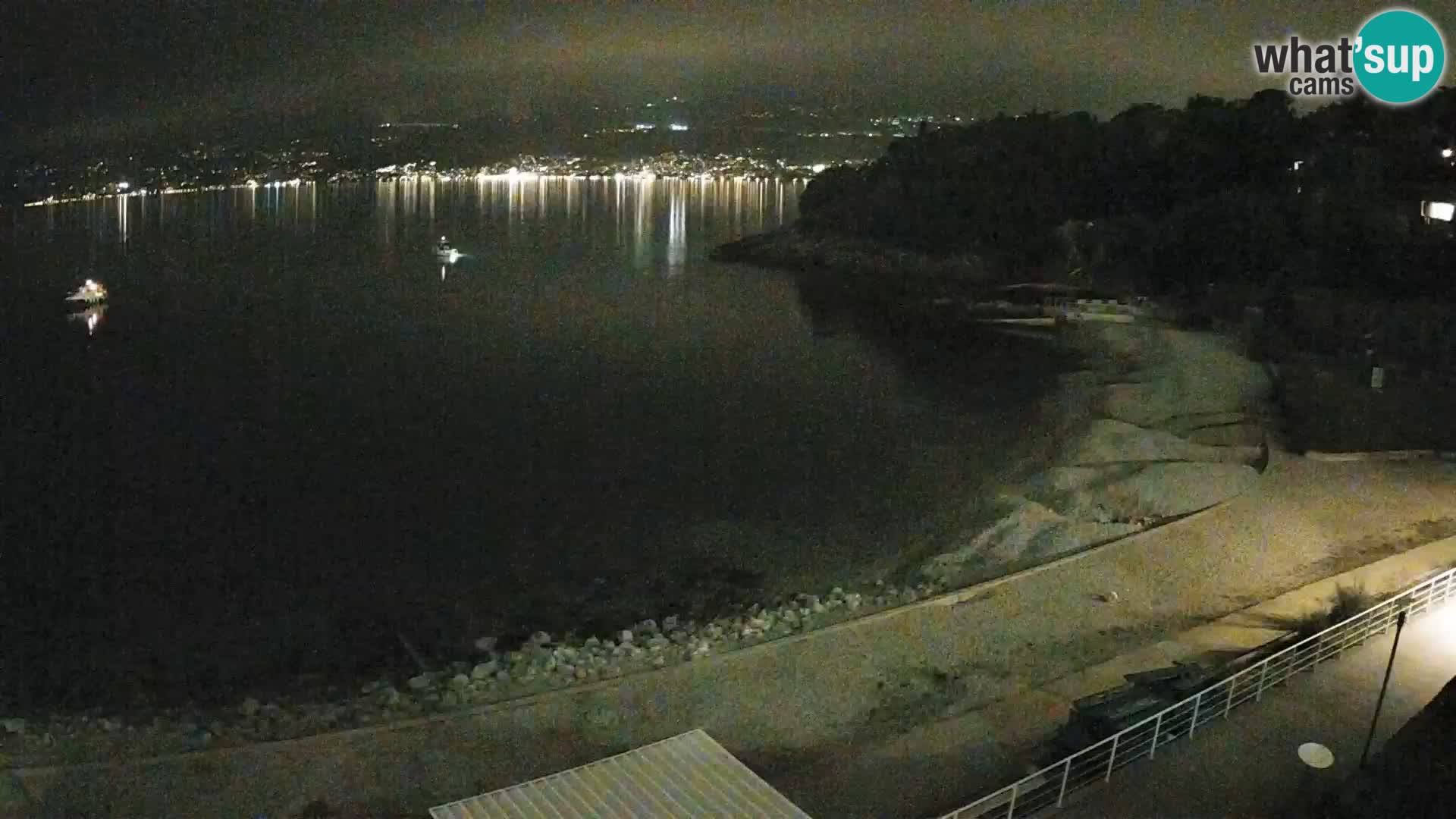 Rijeka web kamera plaža pri Bazenih Kantrida