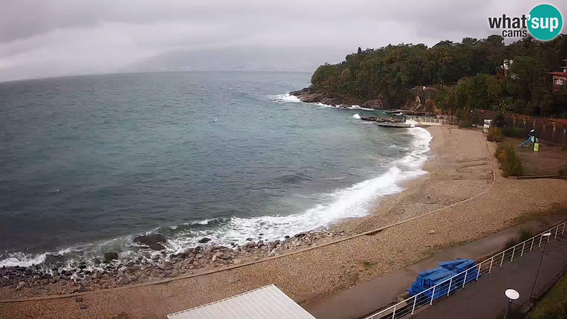Rijeka Live webcam piscinas de playa Kantrida